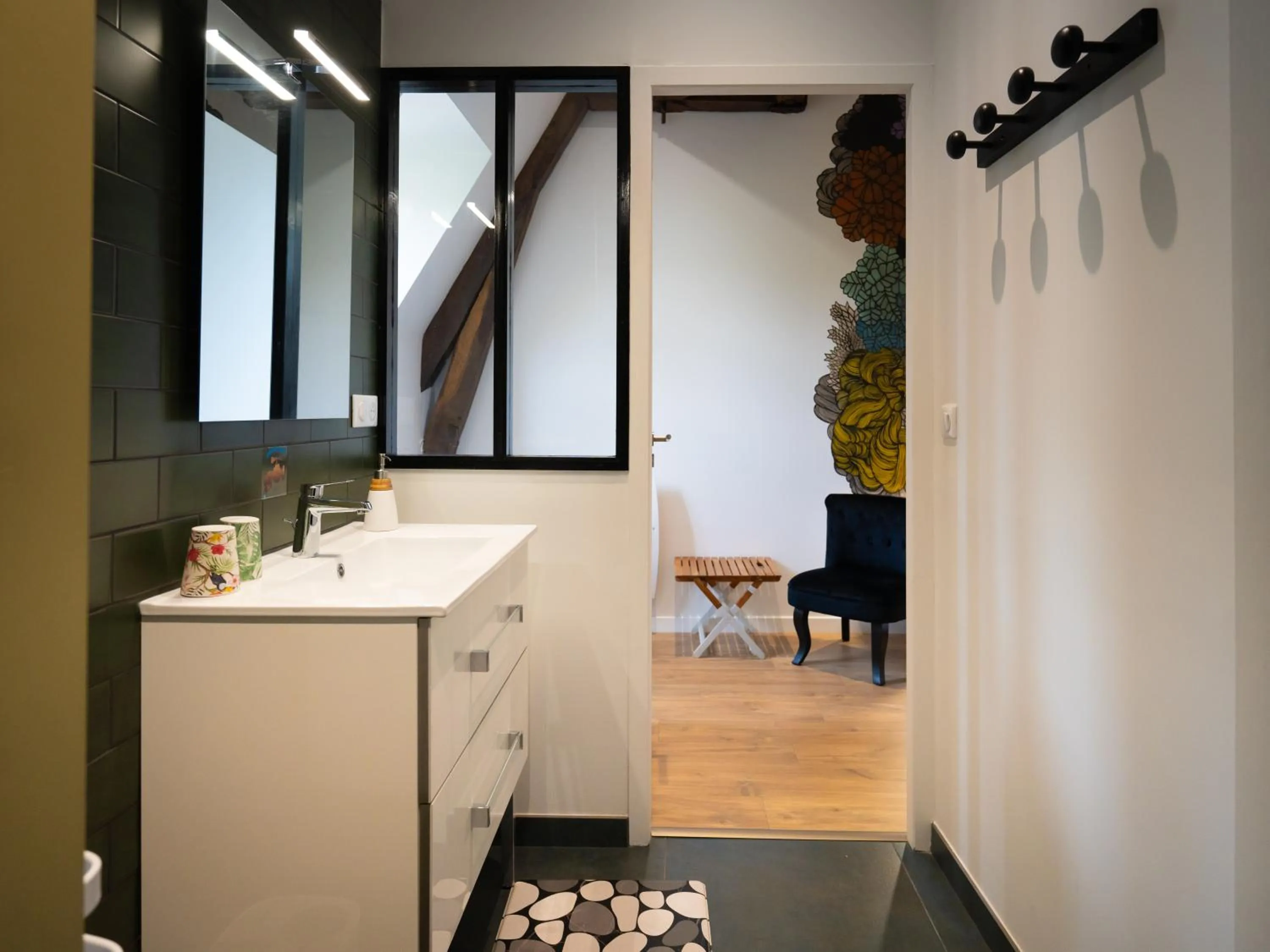 Bathroom in Chambres d'Hôtes Gaïnaa