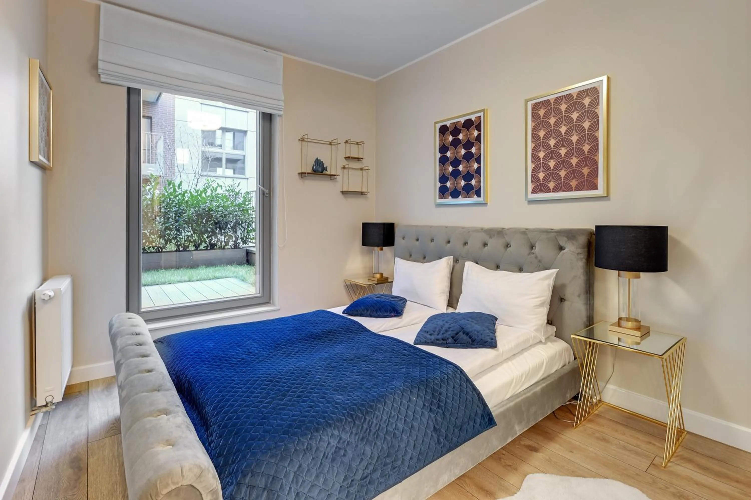 Bed in GRANO APARTMENTS Gdańsk Residence SPA & Wellness - GRANO APARTMENTS Gdańsk Old Town SPA & Wellness