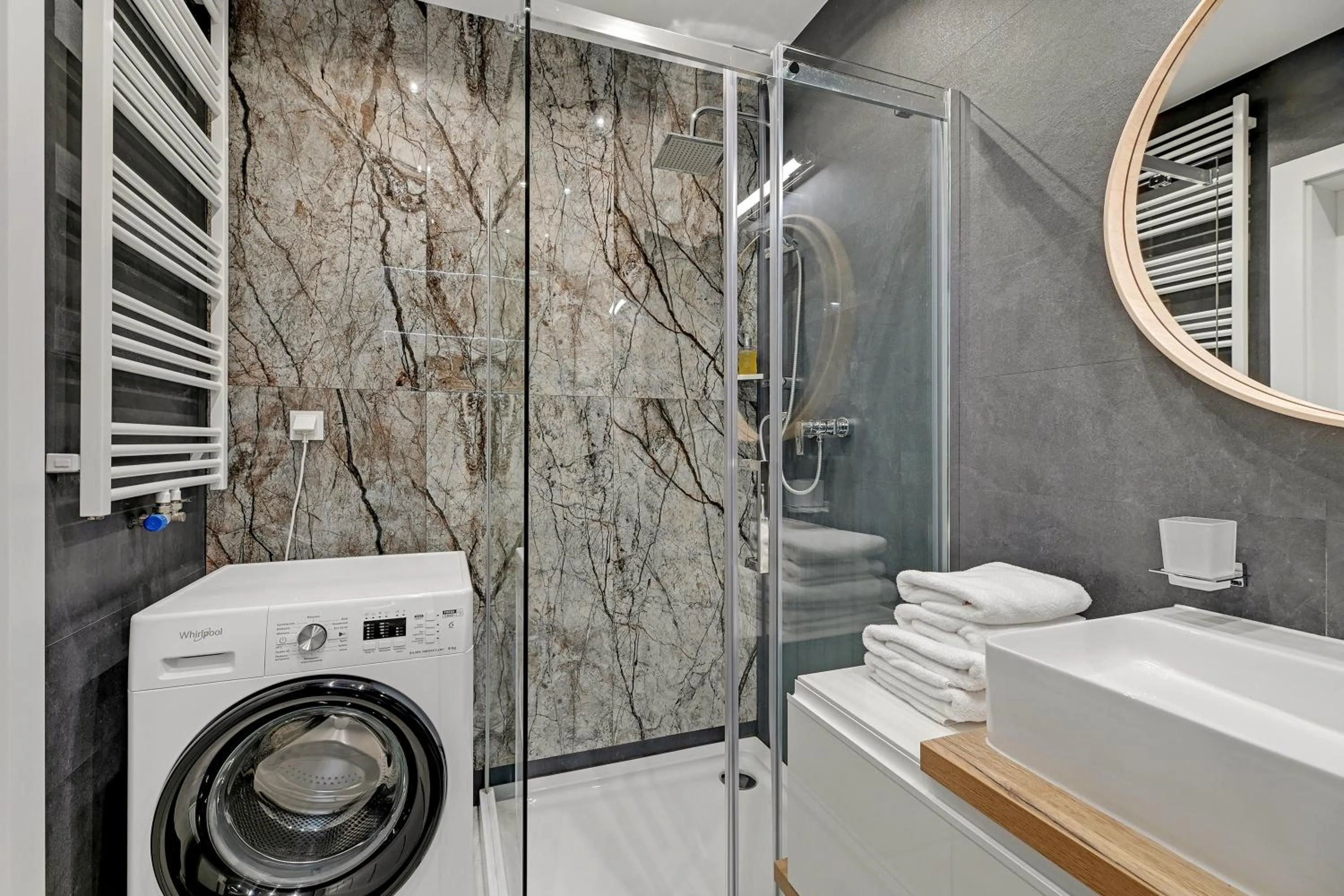 Bathroom in GRANO APARTMENTS Gdańsk Residence SPA & Wellness - GRANO APARTMENTS Gdańsk Old Town SPA & Wellness