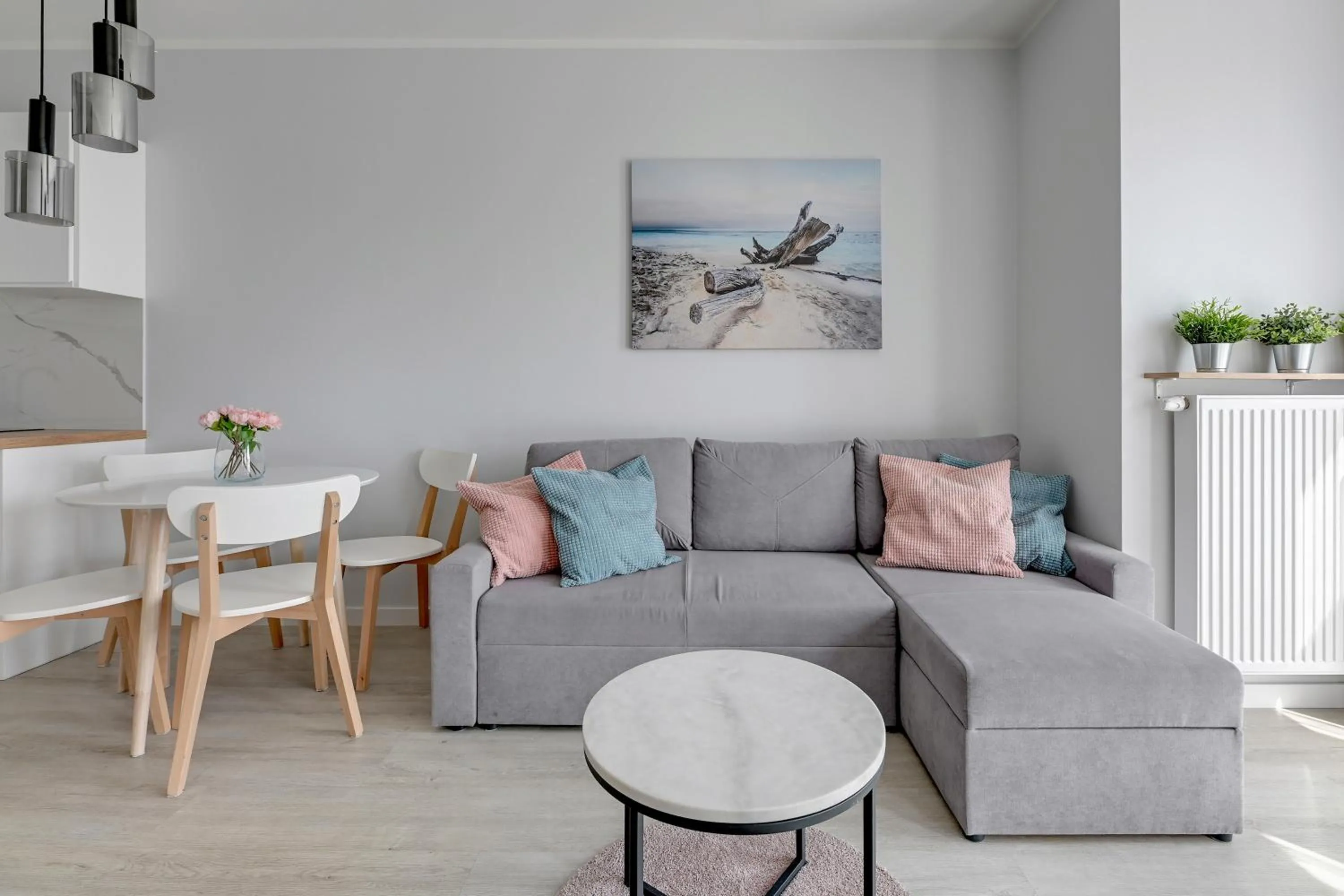 Seating area in GRANO APARTMENTS Gdańsk Residence SPA & Wellness - GRANO APARTMENTS Gdańsk Old Town SPA & Wellness