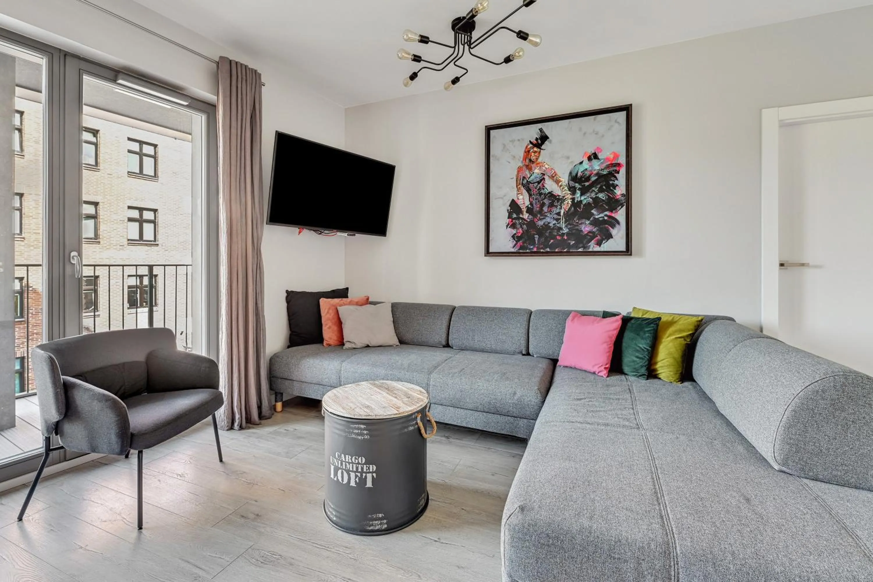 Seating area in GRANO APARTMENTS Gdańsk Residence SPA & Wellness - GRANO APARTMENTS Gdańsk Old Town SPA & Wellness