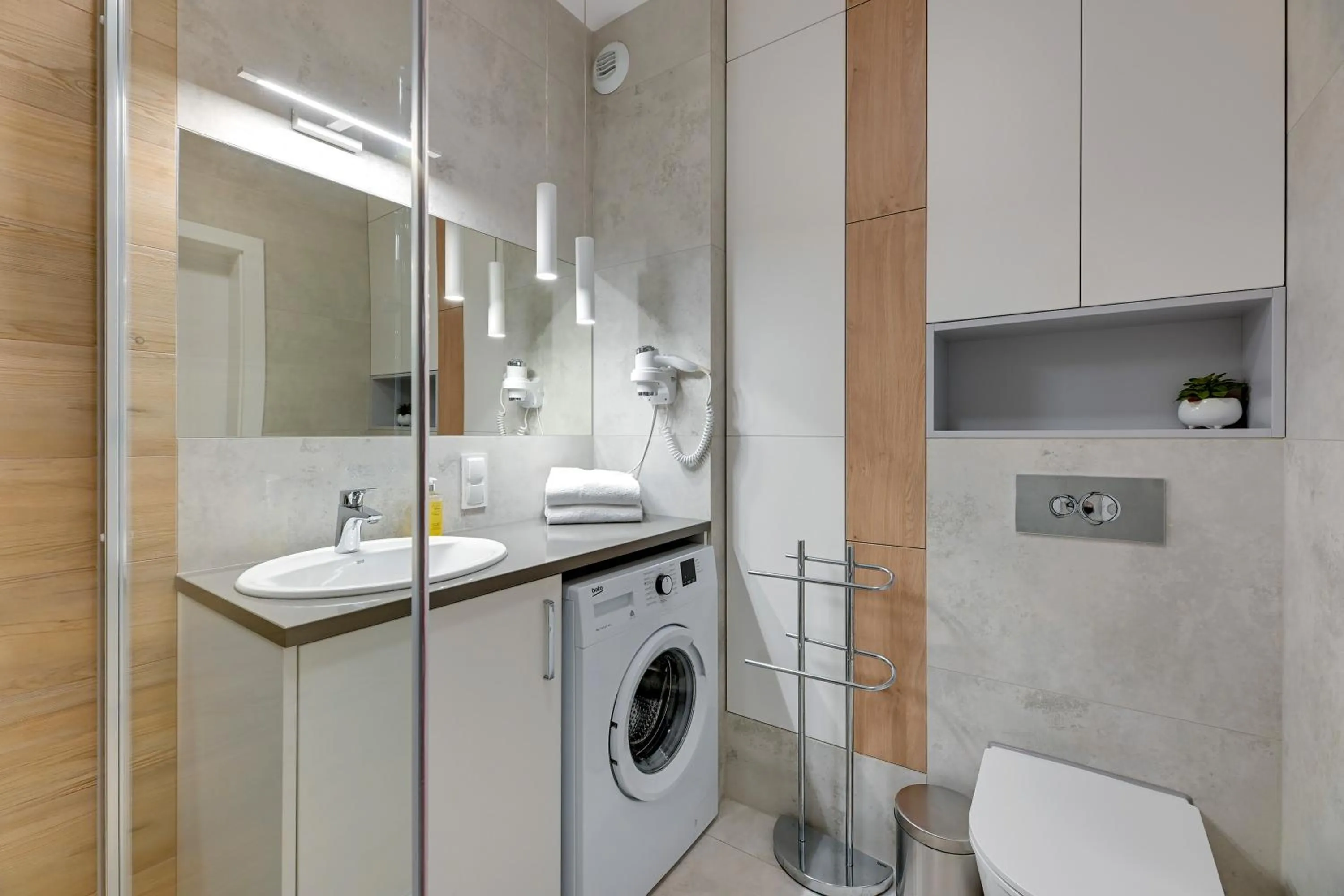 Bathroom in GRANO APARTMENTS Gdańsk Residence SPA & Wellness - GRANO APARTMENTS Gdańsk Old Town SPA & Wellness