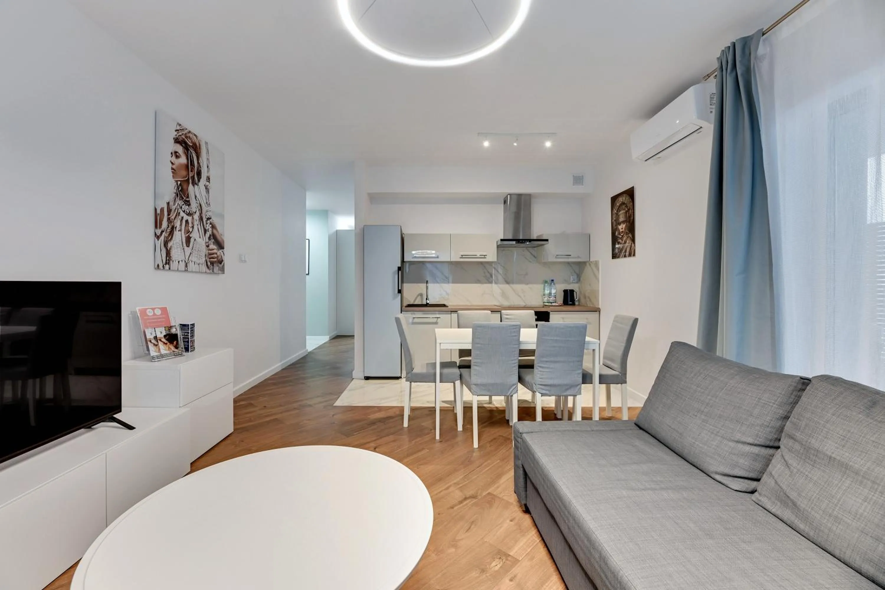 Kitchen or kitchenette in GRANO APARTMENTS Gdańsk Residence SPA & Wellness - GRANO APARTMENTS Gdańsk Old Town SPA & Wellness