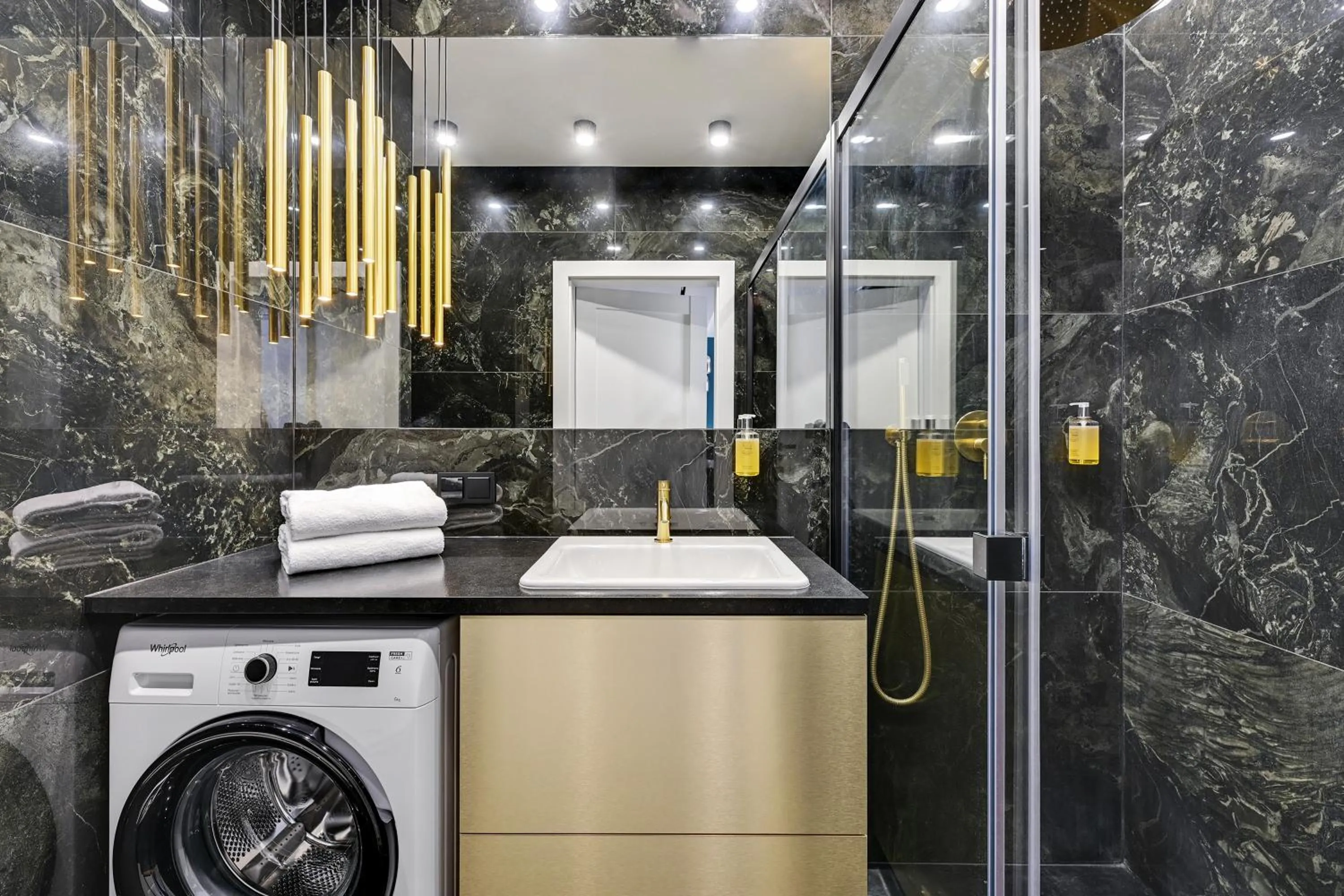 Bathroom in GRANO APARTMENTS Gdańsk Residence SPA & Wellness - GRANO APARTMENTS Gdańsk Old Town SPA & Wellness