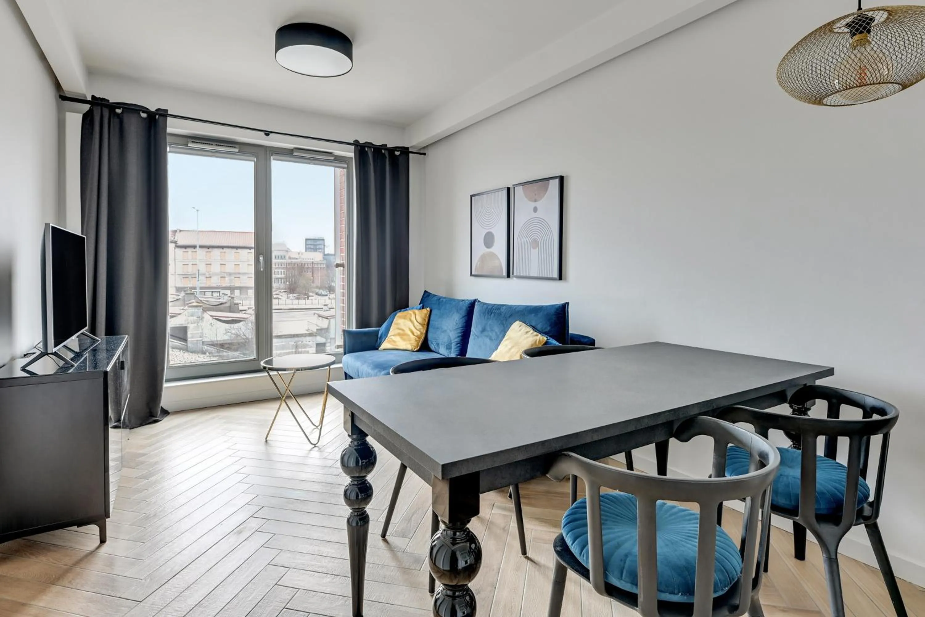 Dining area in GRANO APARTMENTS Gdańsk Residence SPA & Wellness - GRANO APARTMENTS Gdańsk Old Town SPA & Wellness