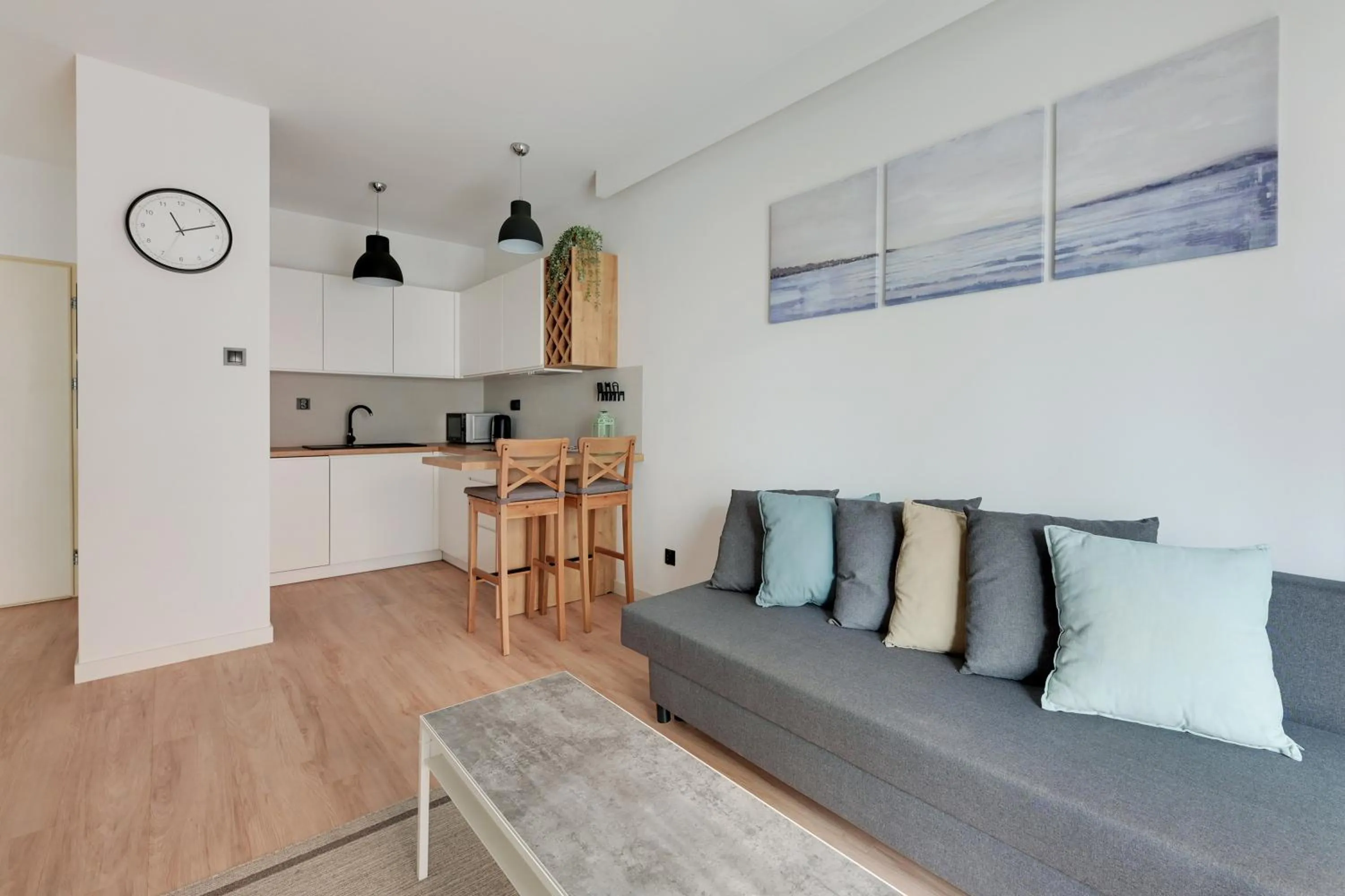 Living room in GRANO APARTMENTS Gdańsk Residence SPA & Wellness - GRANO APARTMENTS Gdańsk Old Town SPA & Wellness