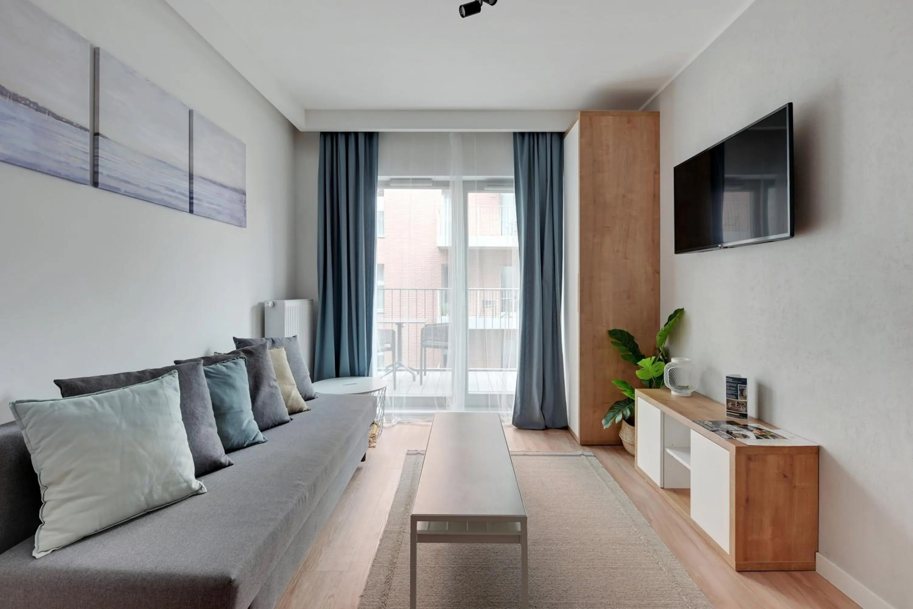 Seating area in GRANO APARTMENTS Gdańsk Residence SPA & Wellness - GRANO APARTMENTS Gdańsk Old Town SPA & Wellness