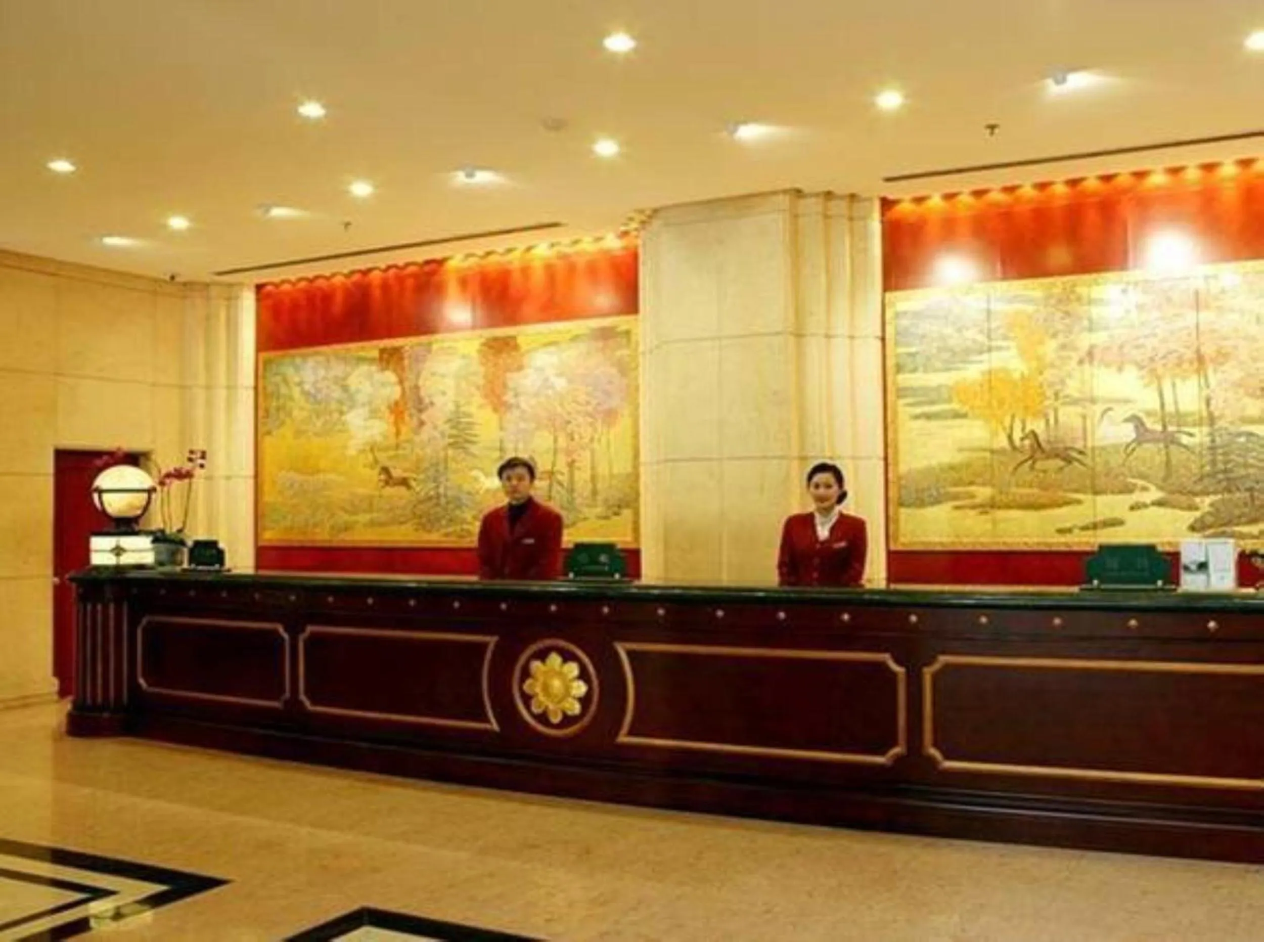 Lobby or reception in Anting Villa Hotel