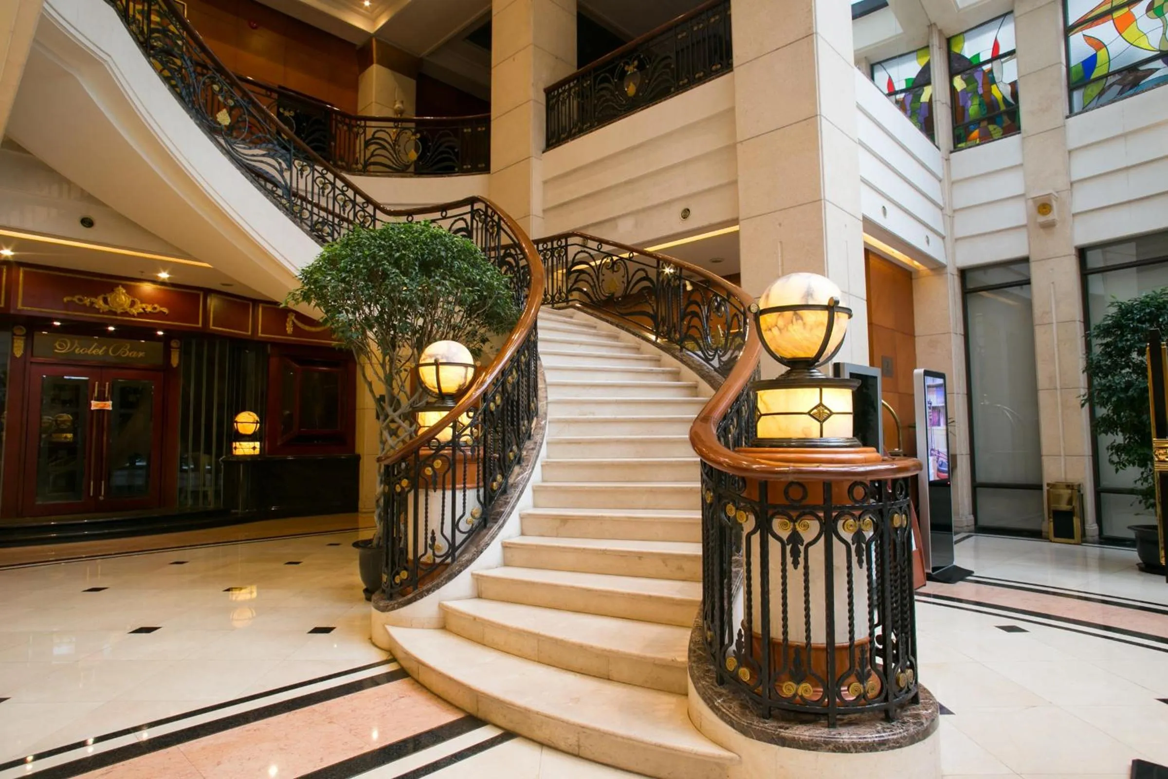 Decorative detail in Anting Villa Hotel