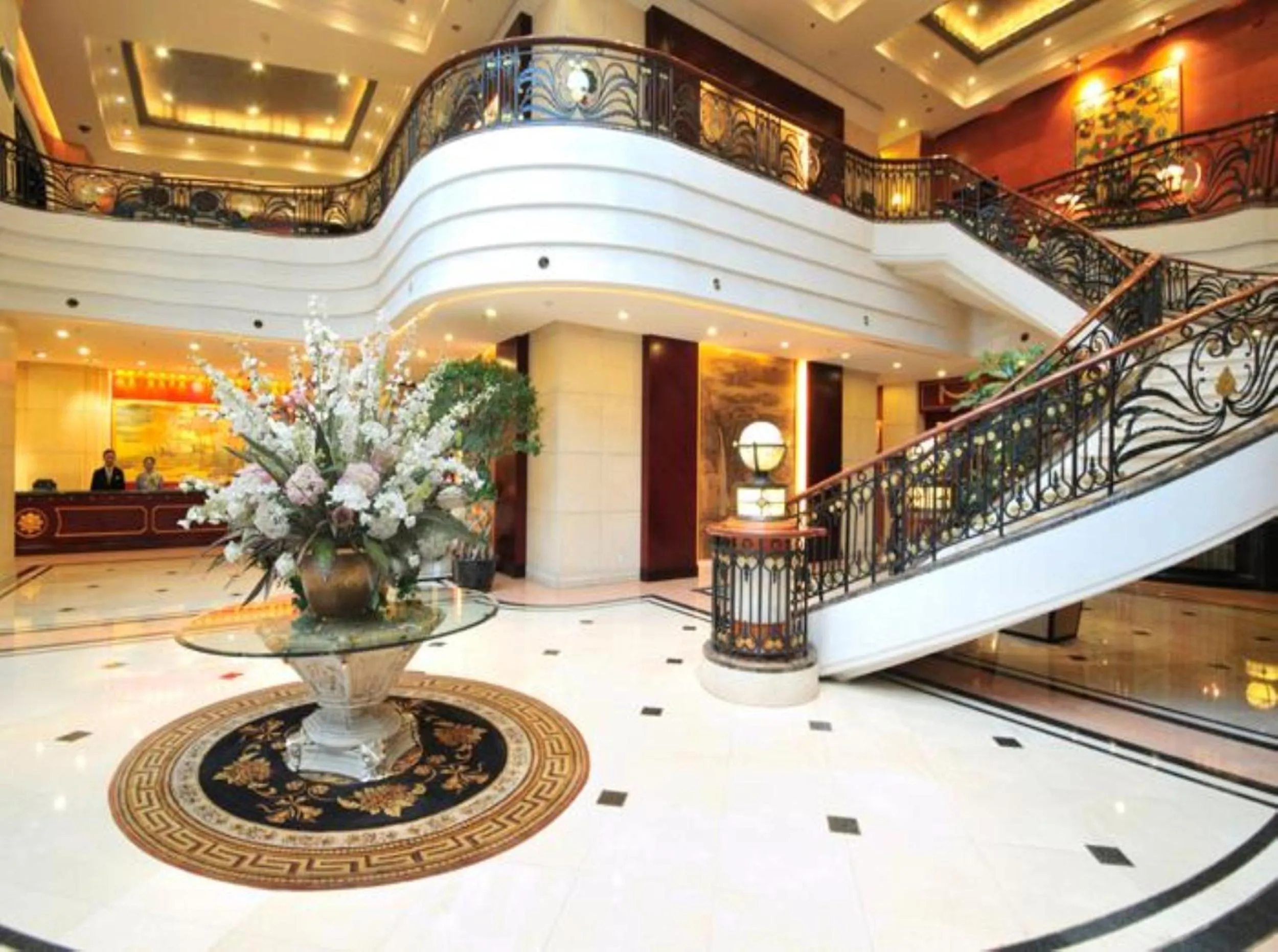 Lobby or reception in Anting Villa Hotel