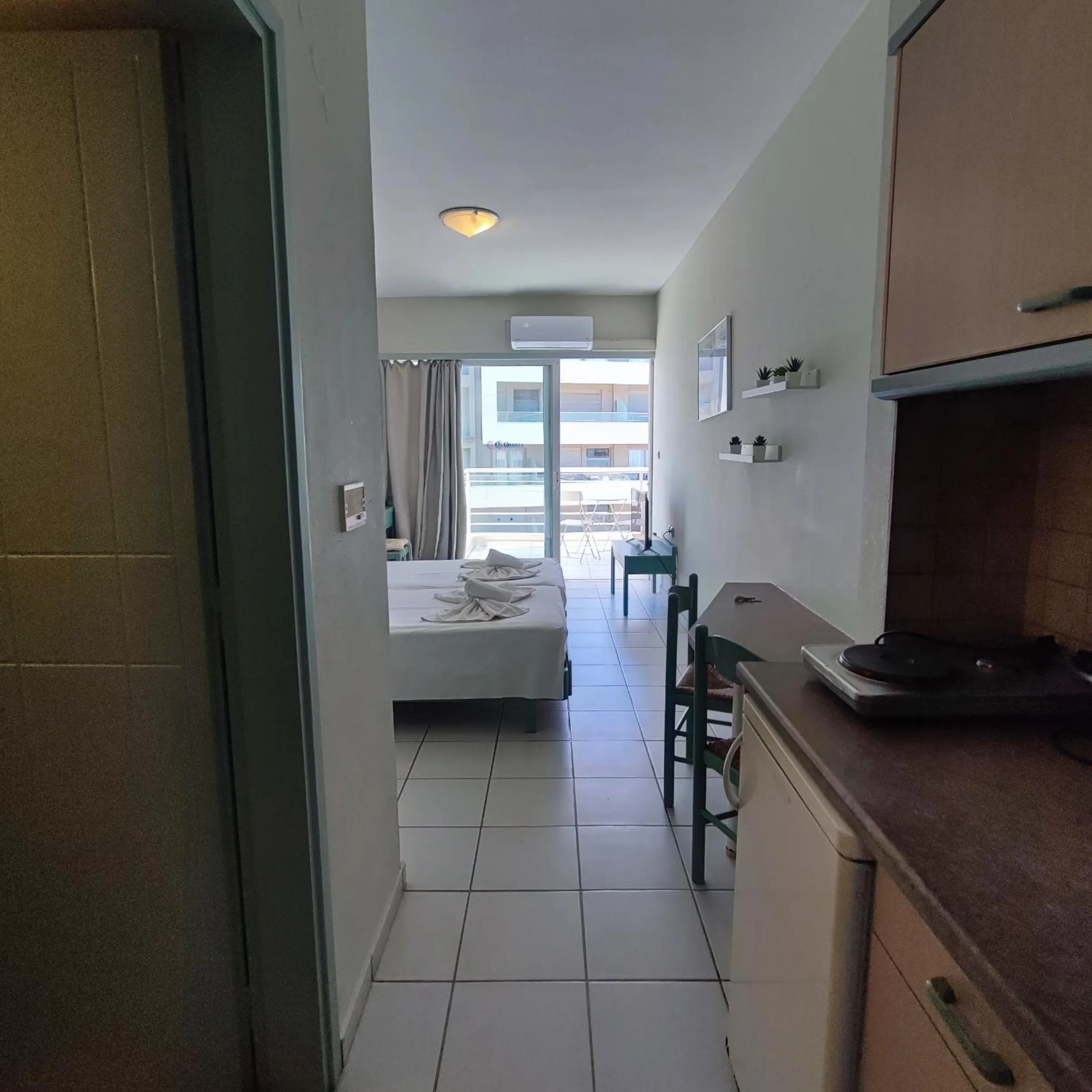 Bed in Ostria Studios