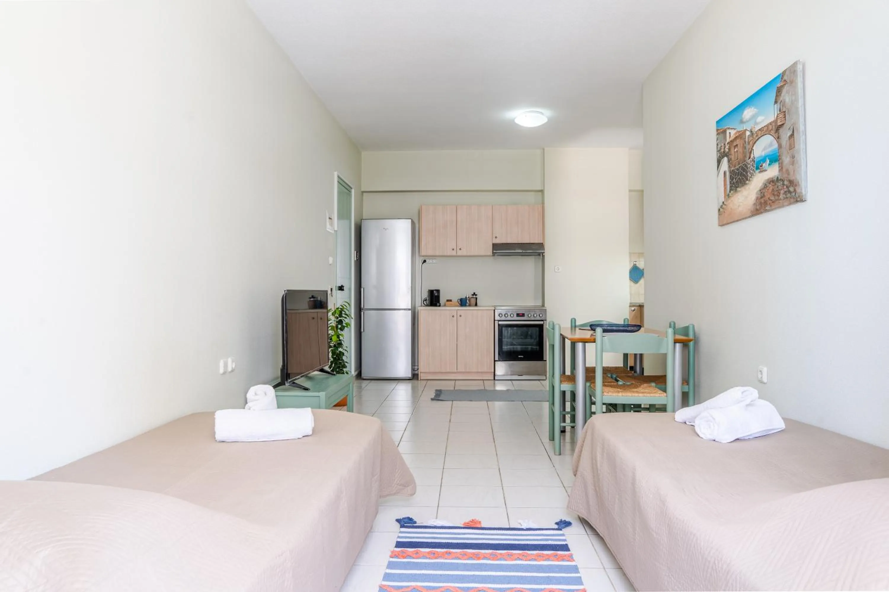 Bed in Ostria Studios