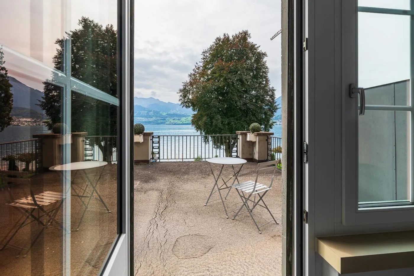 View (from property/room) in Parkhotel Gunten – Beach & Spa