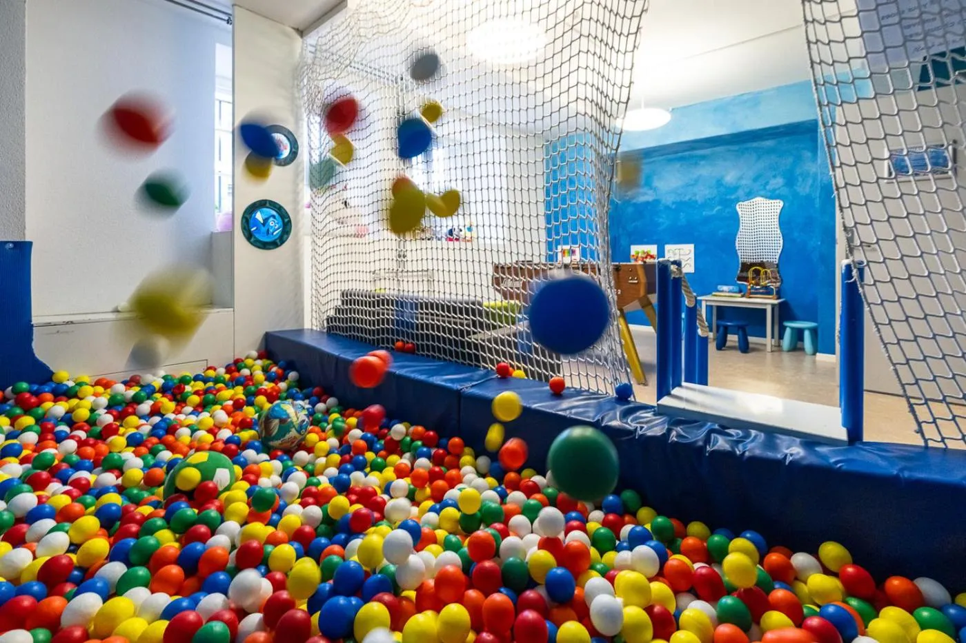 Children play ground in Parkhotel Gunten – Beach & Spa