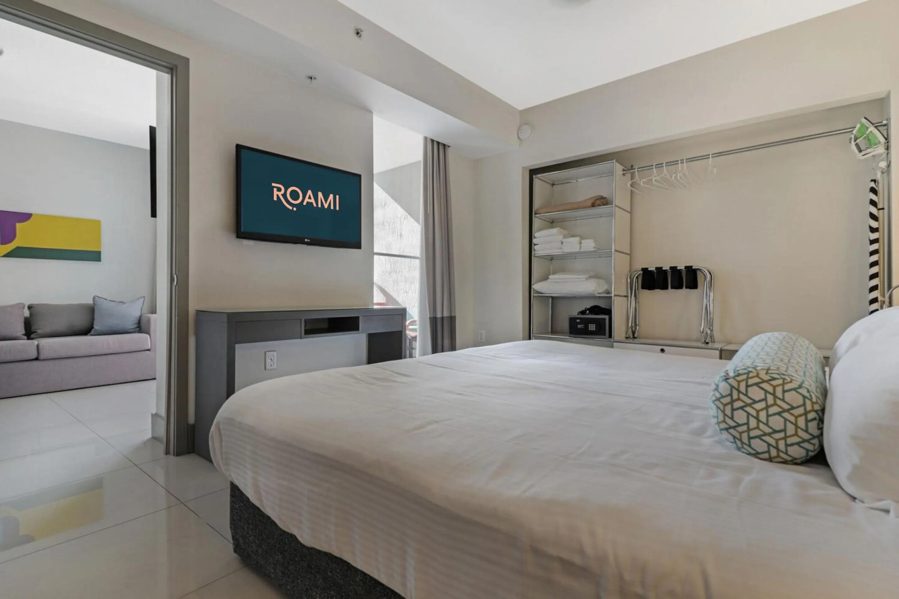 Bed in Roami at Habitat Brickell