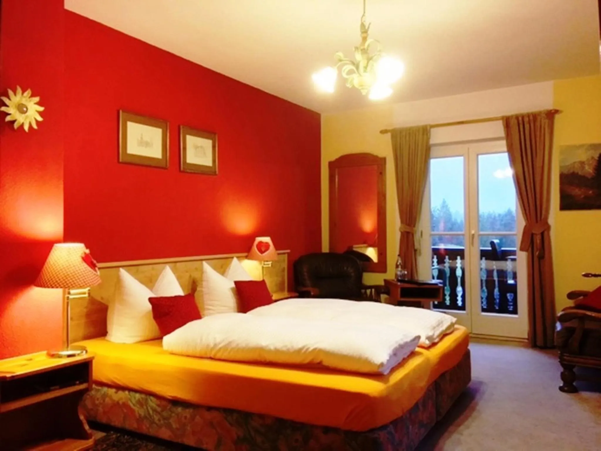 Photo of the whole room, Bed in Bäckeralm© - B&B 16 +