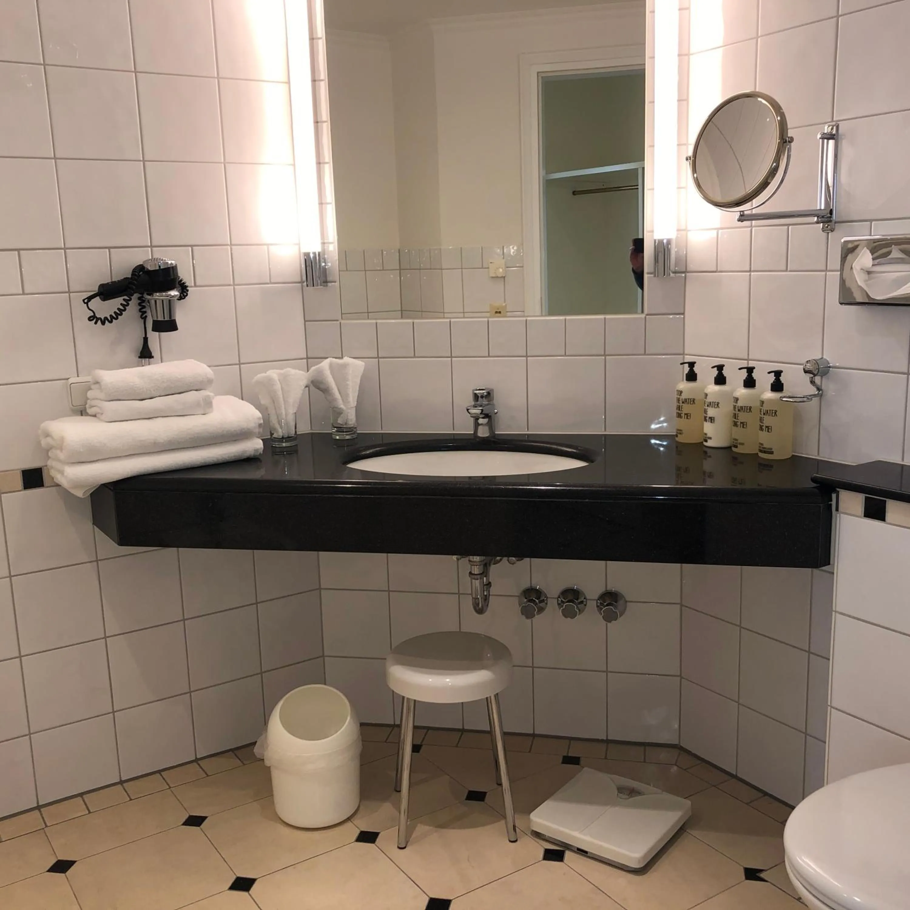 Bathroom in Hotel Scherf