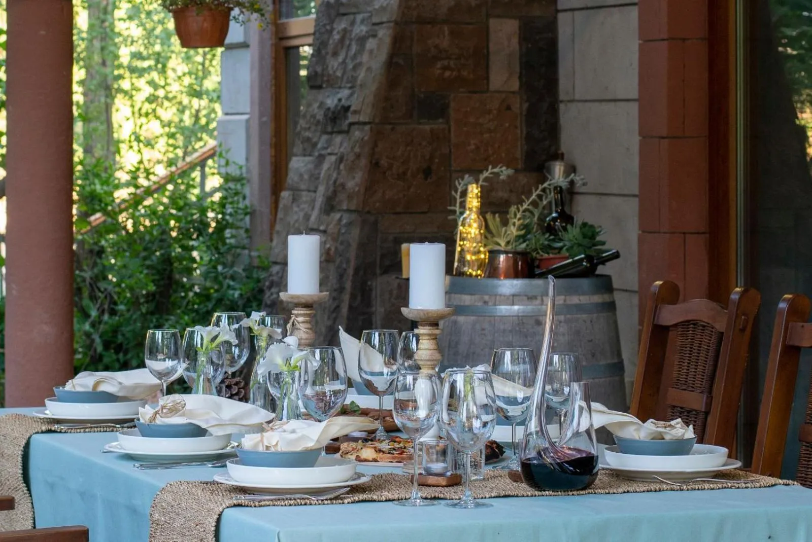 Food and drinks in SUNOLUS VINEYARDHOUSe