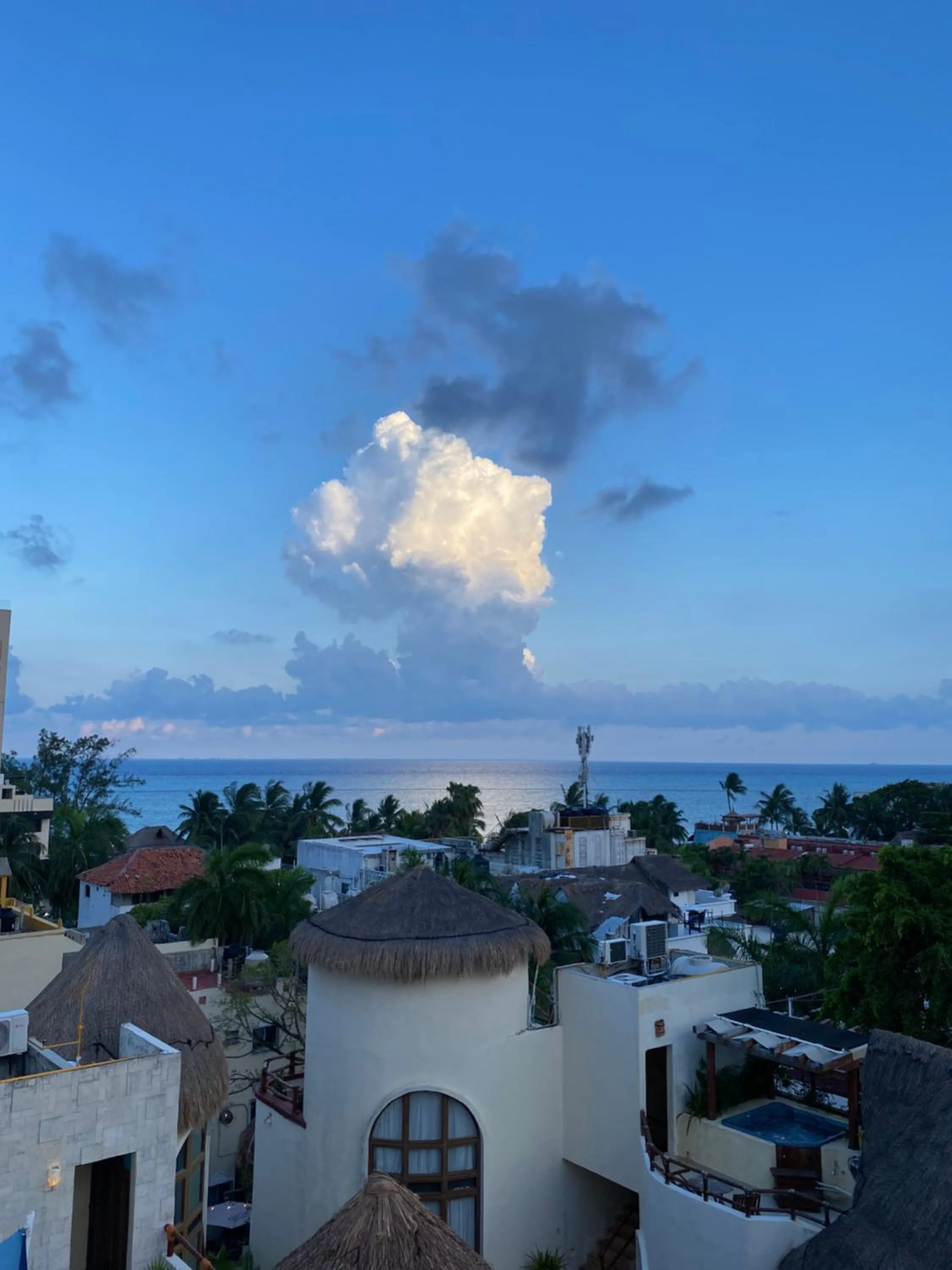 Sea view in Sole Suites Apartments Playa del Carmen