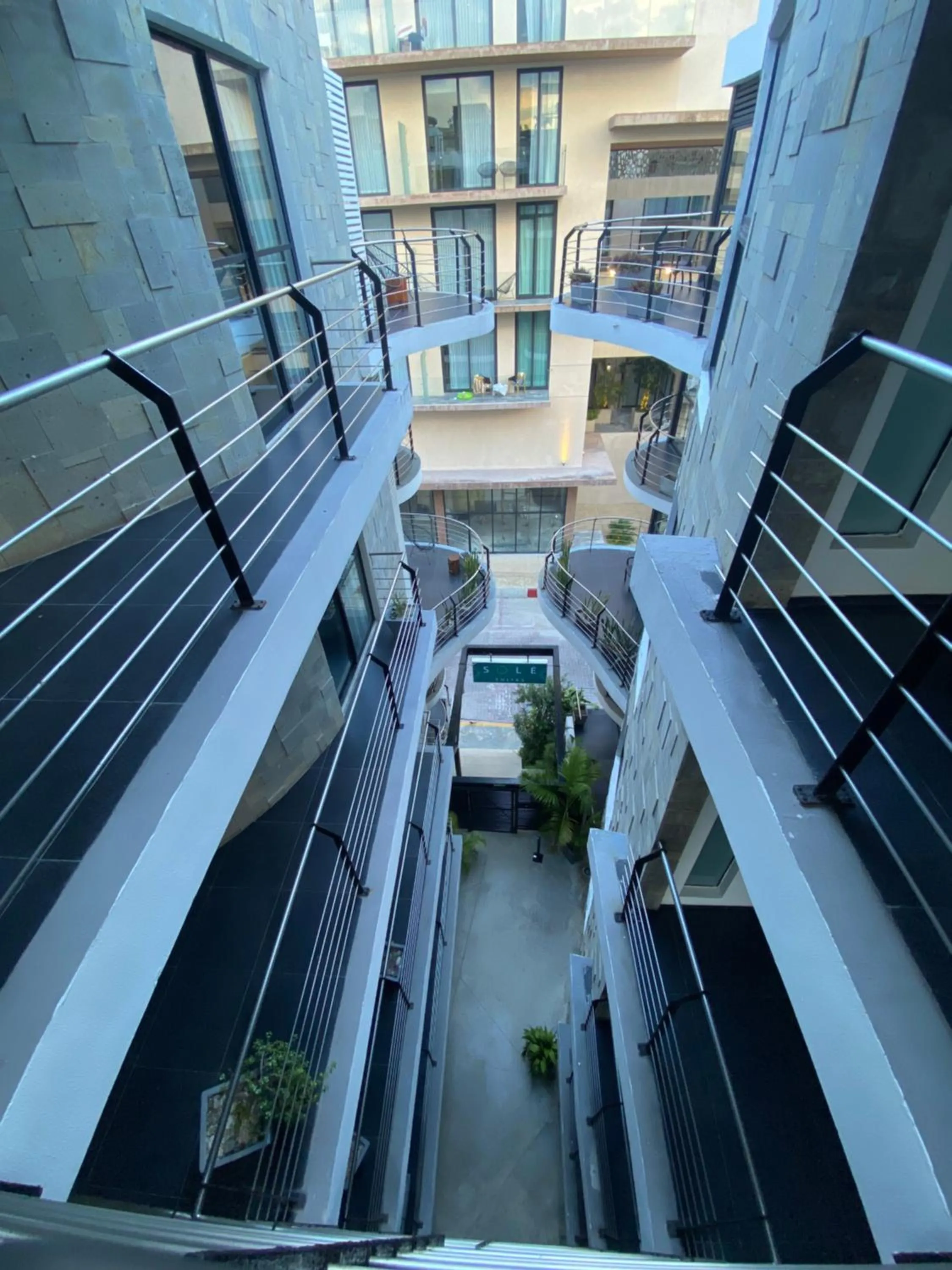 Property building in Sole Suites Apartments Playa del Carmen