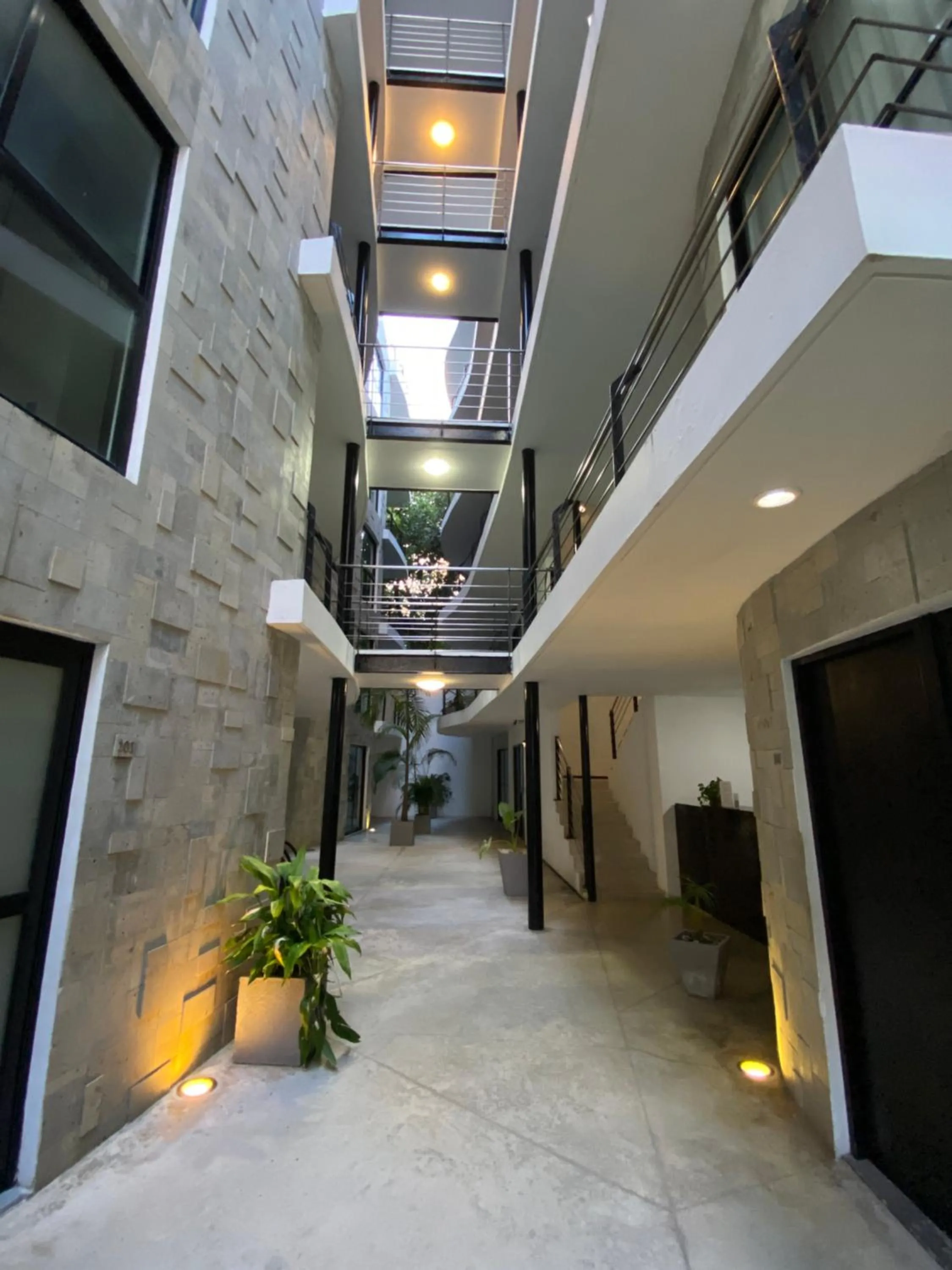 Property building in Sole Suites Apartments Playa del Carmen
