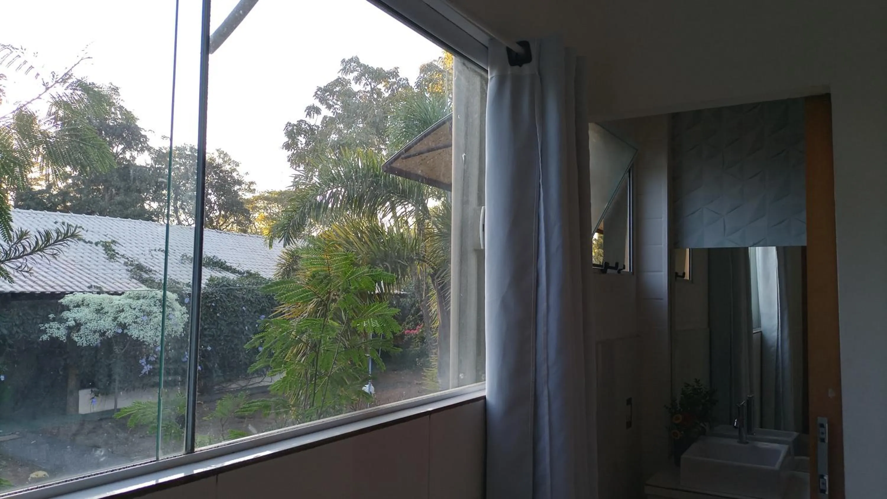 Garden view in Biomas Hotel