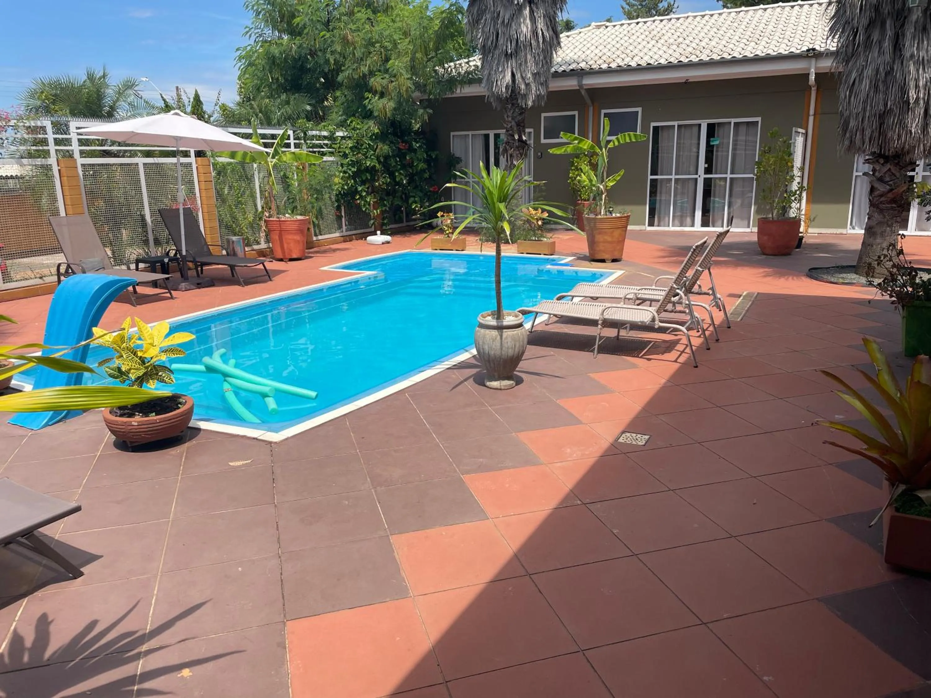 Pool view in Biomas Hotel