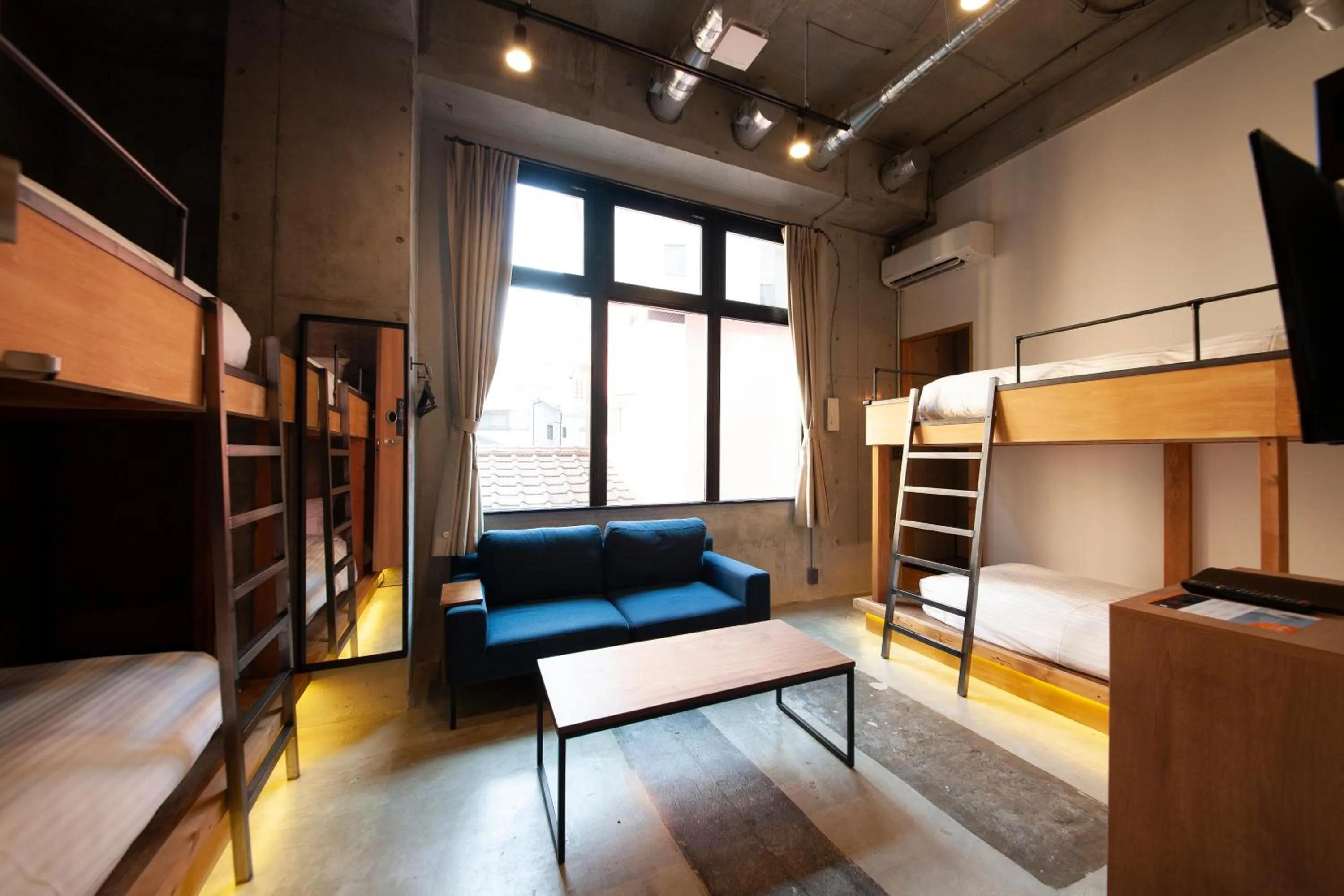 Photo of the whole room, Bed in ZONK HOTEL Tenjin-Watanabedori