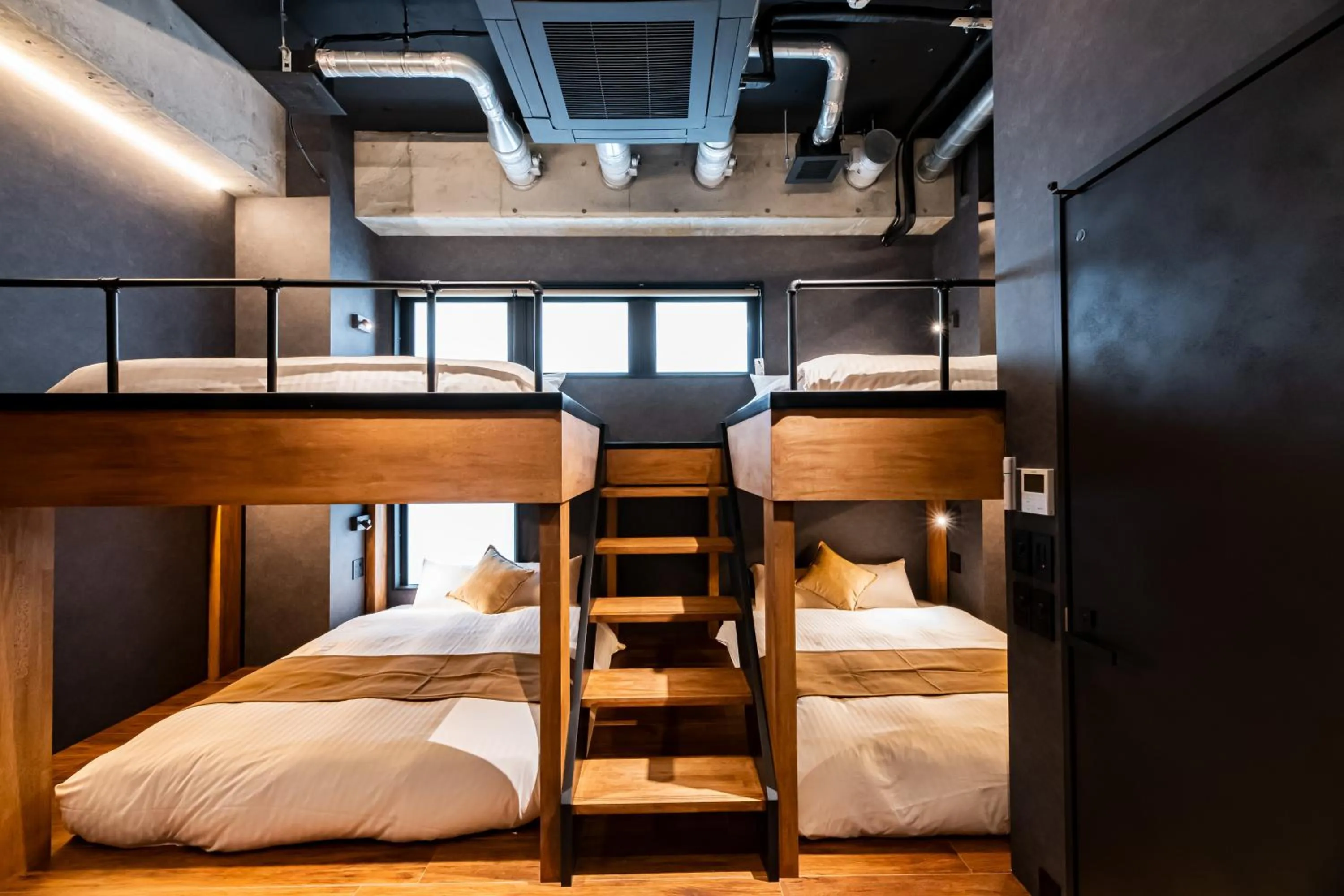 bunk bed, Bed in ZONK HOTEL Tenjin-Watanabedori