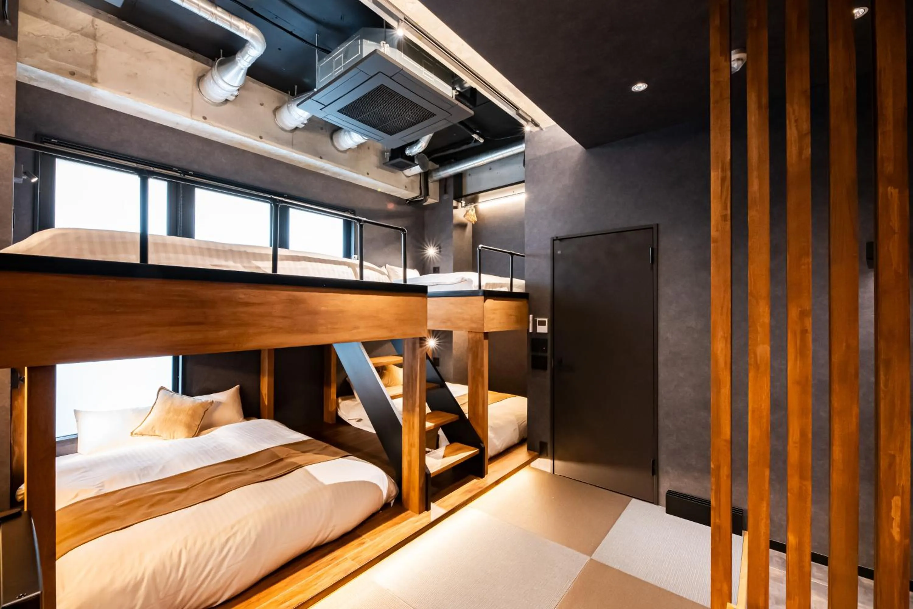 bunk bed, Bed in ZONK HOTEL Tenjin-Watanabedori