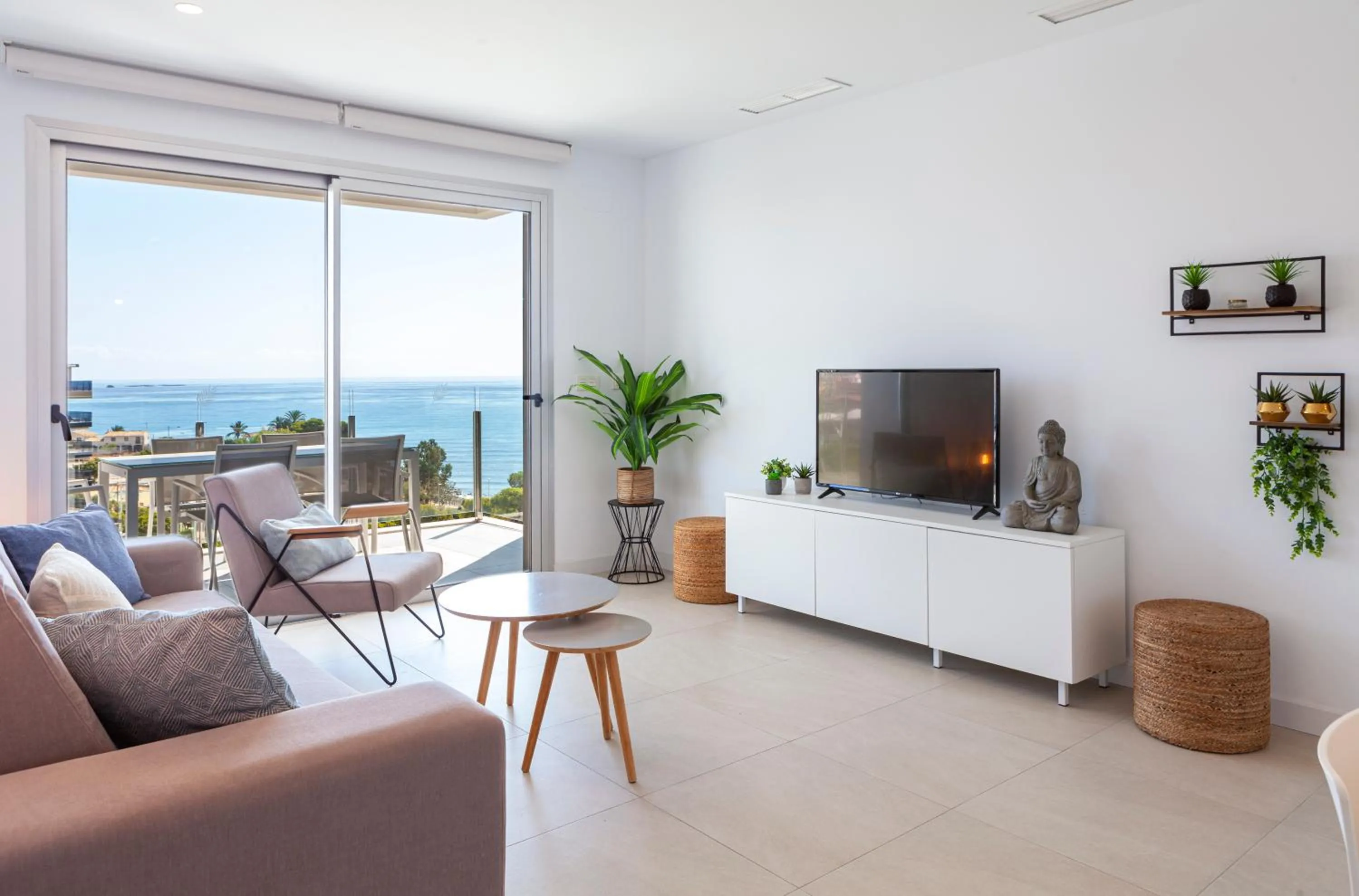 Living room in Blue Line Apartment Hotel - Be Line Group