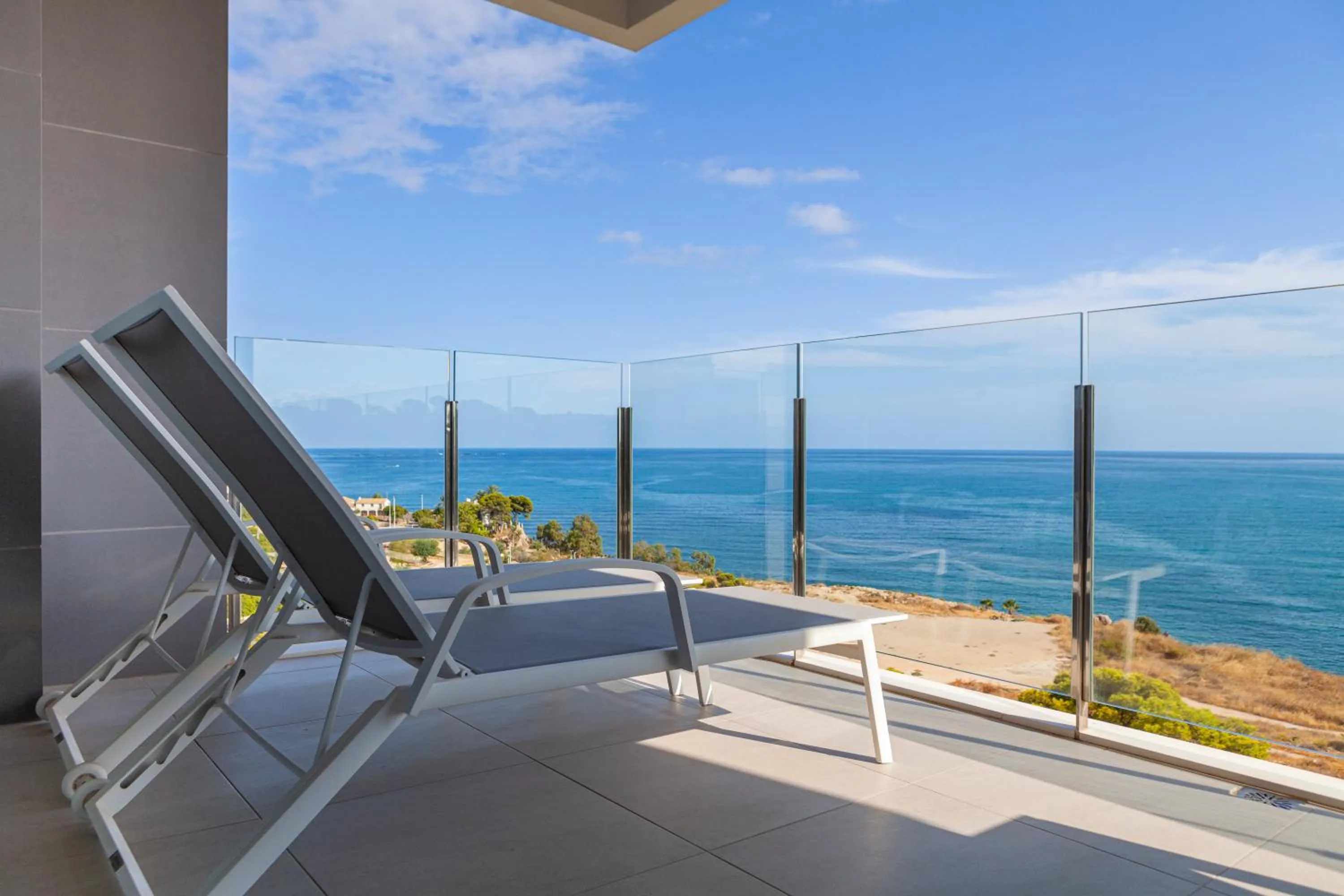 Balcony/Terrace in Blue Line Apartment Hotel - Be Line Group
