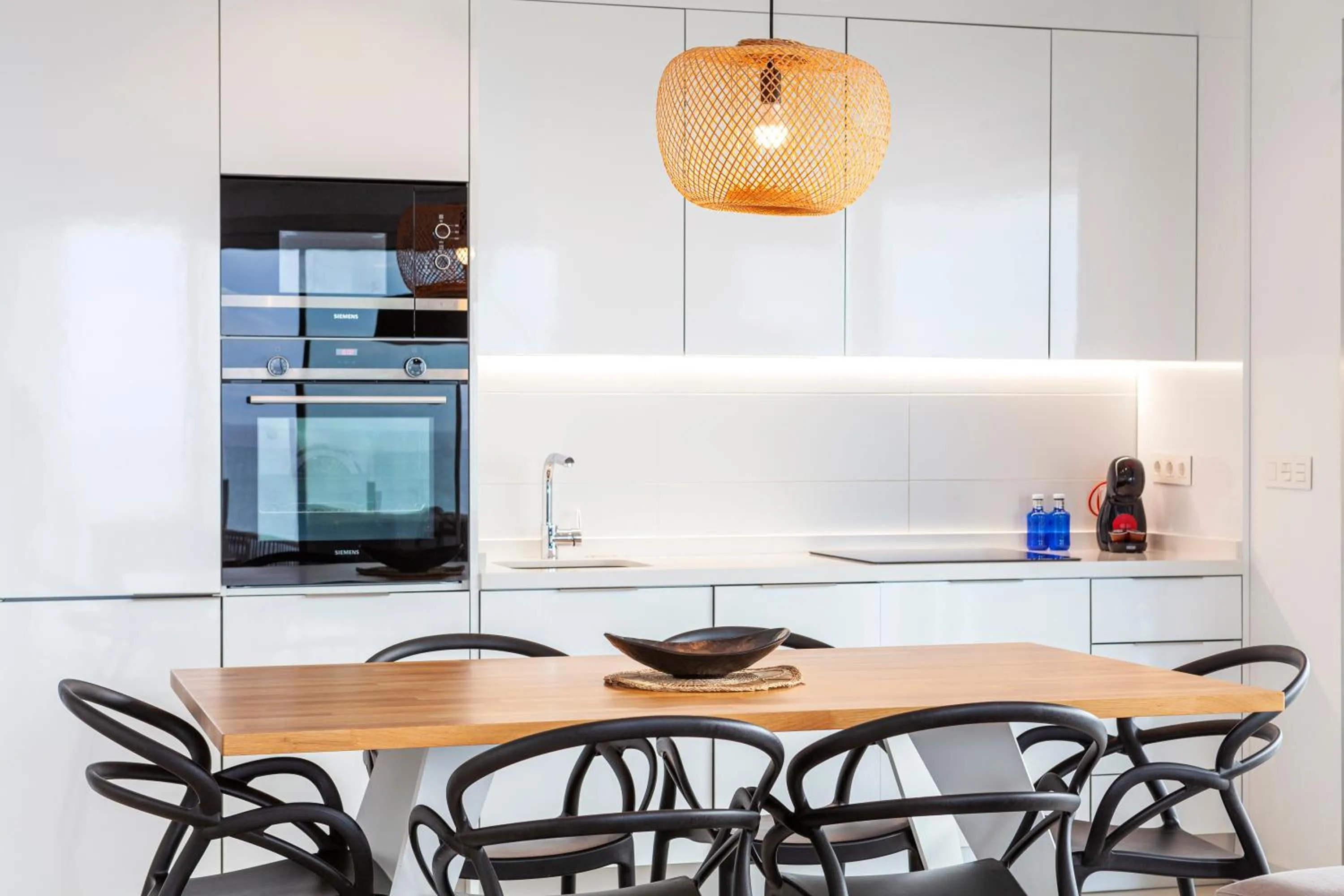 kitchen in Blue Line Apartment Hotel - Be Line Group