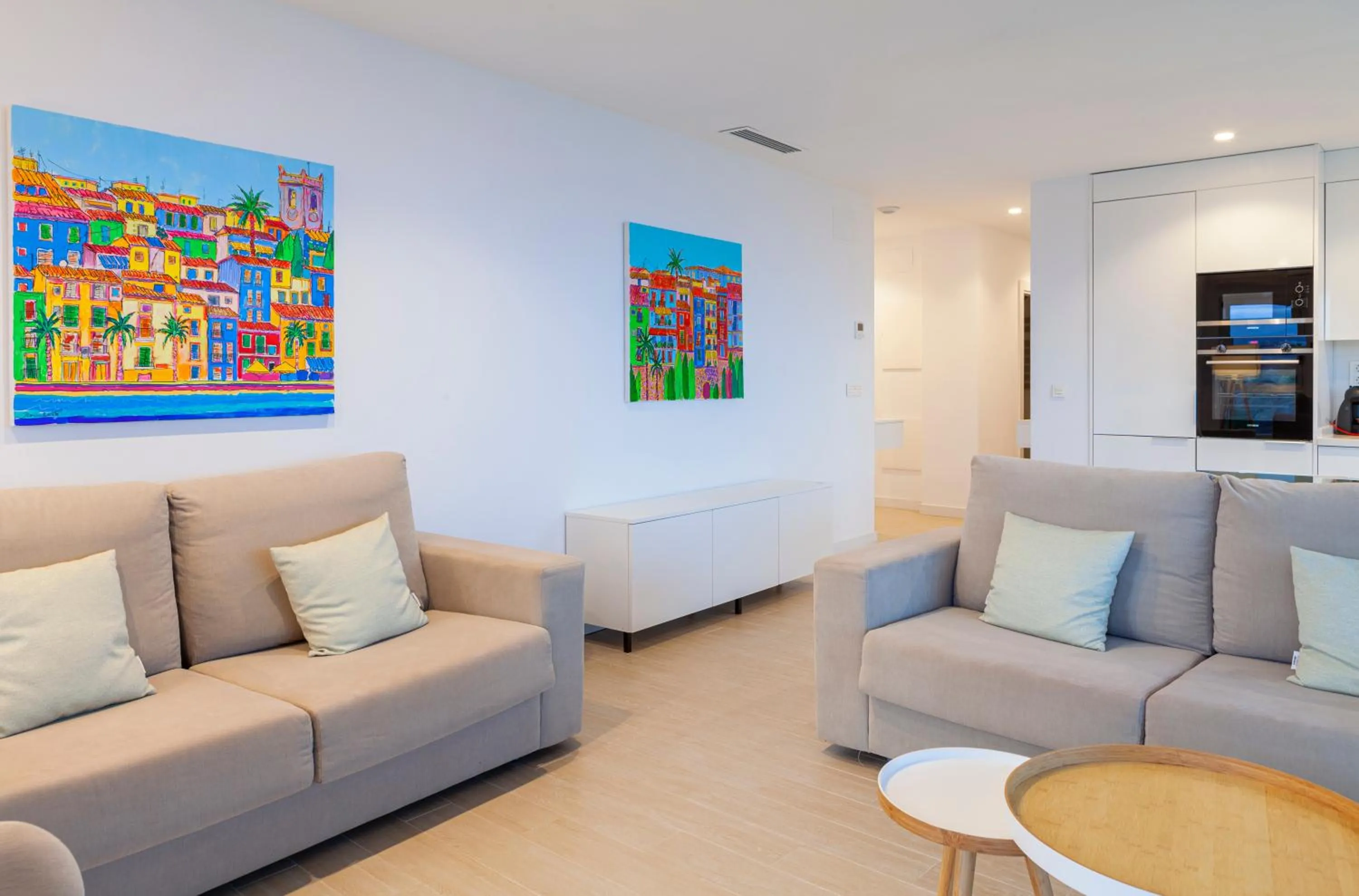 Living room in Blue Line Apartment Hotel - Be Line Group