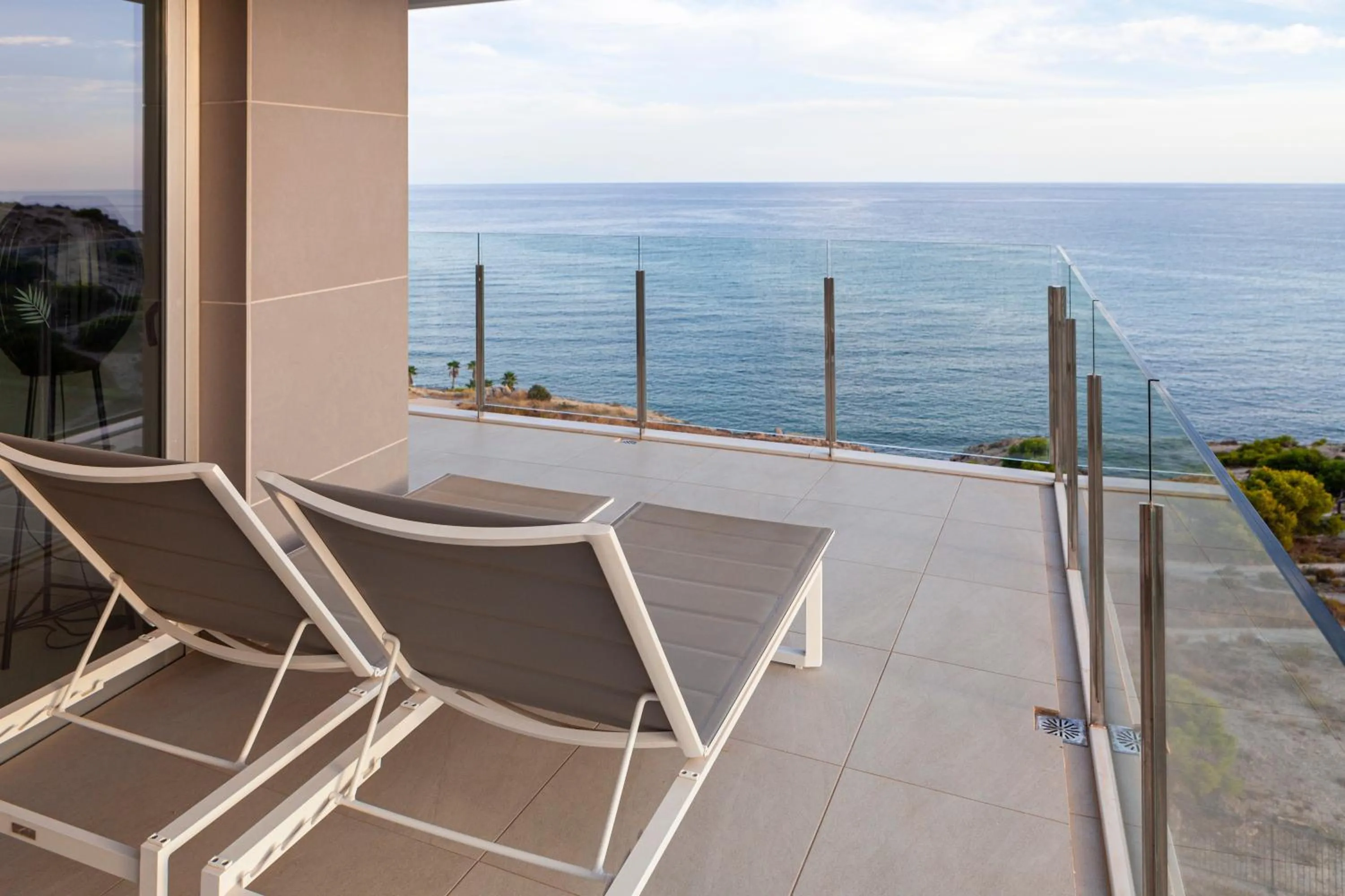 Balcony/Terrace in Blue Line Apartment Hotel - Be Line Group