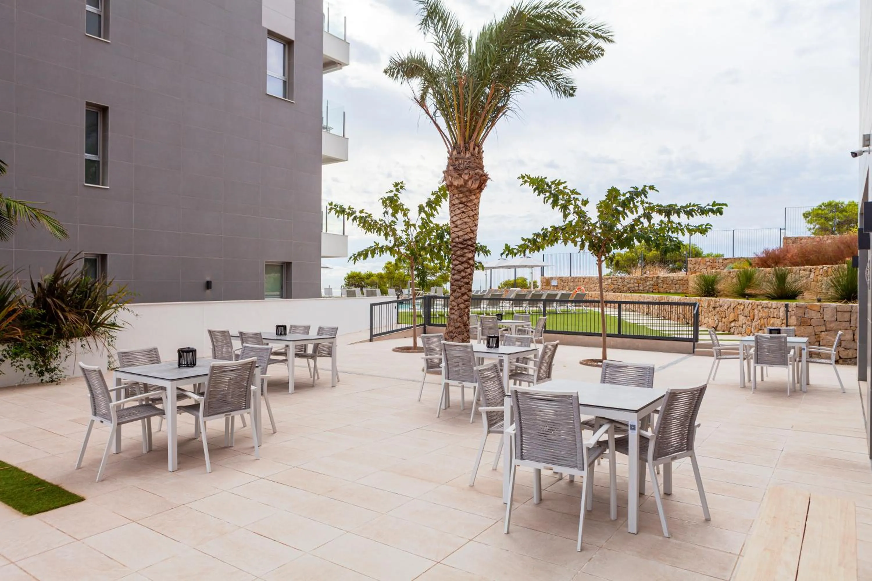 Property building in Blue Line Apartment Hotel - Be Line Group