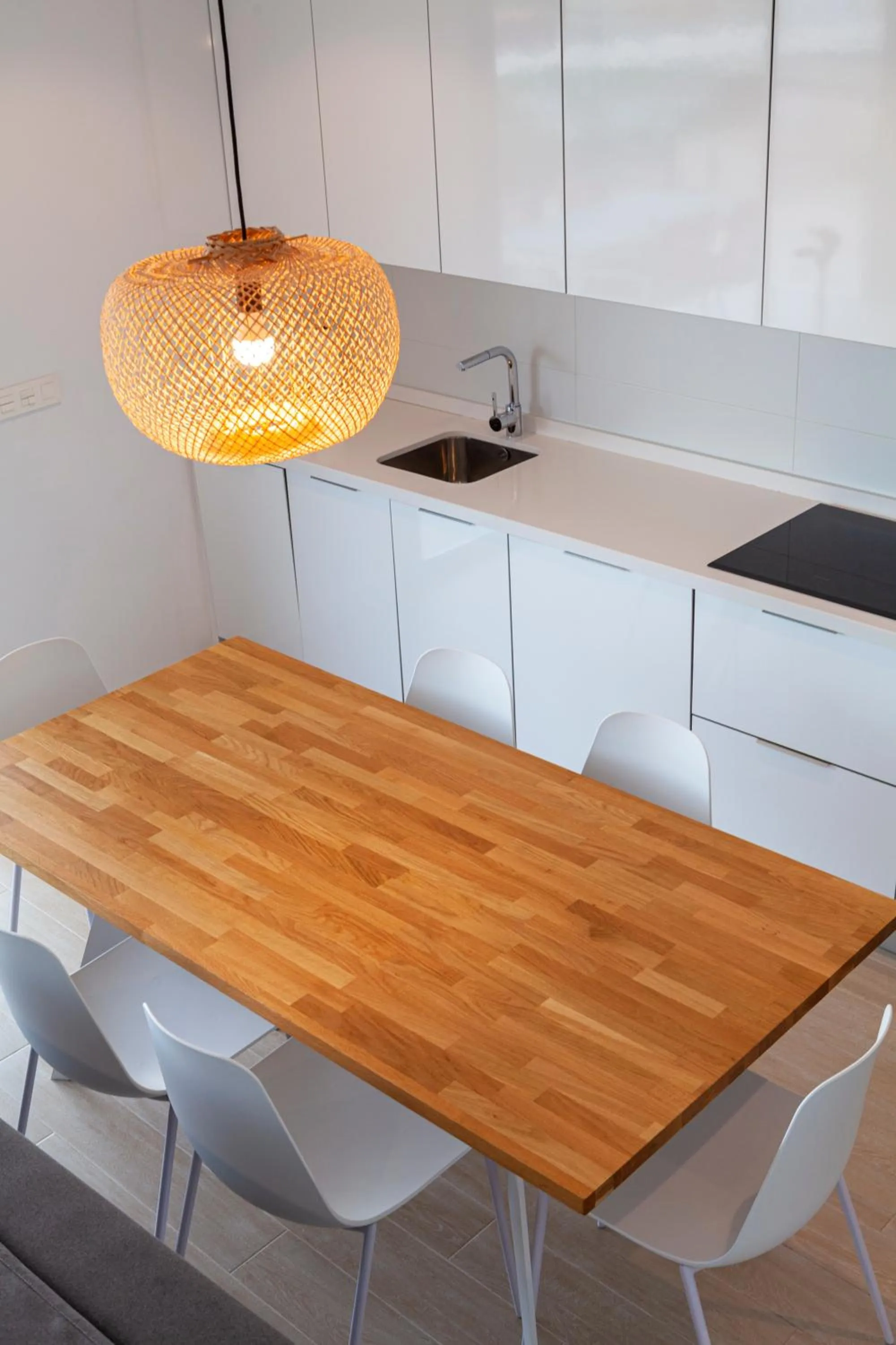 kitchen in Blue Line Apartment Hotel - Be Line Group