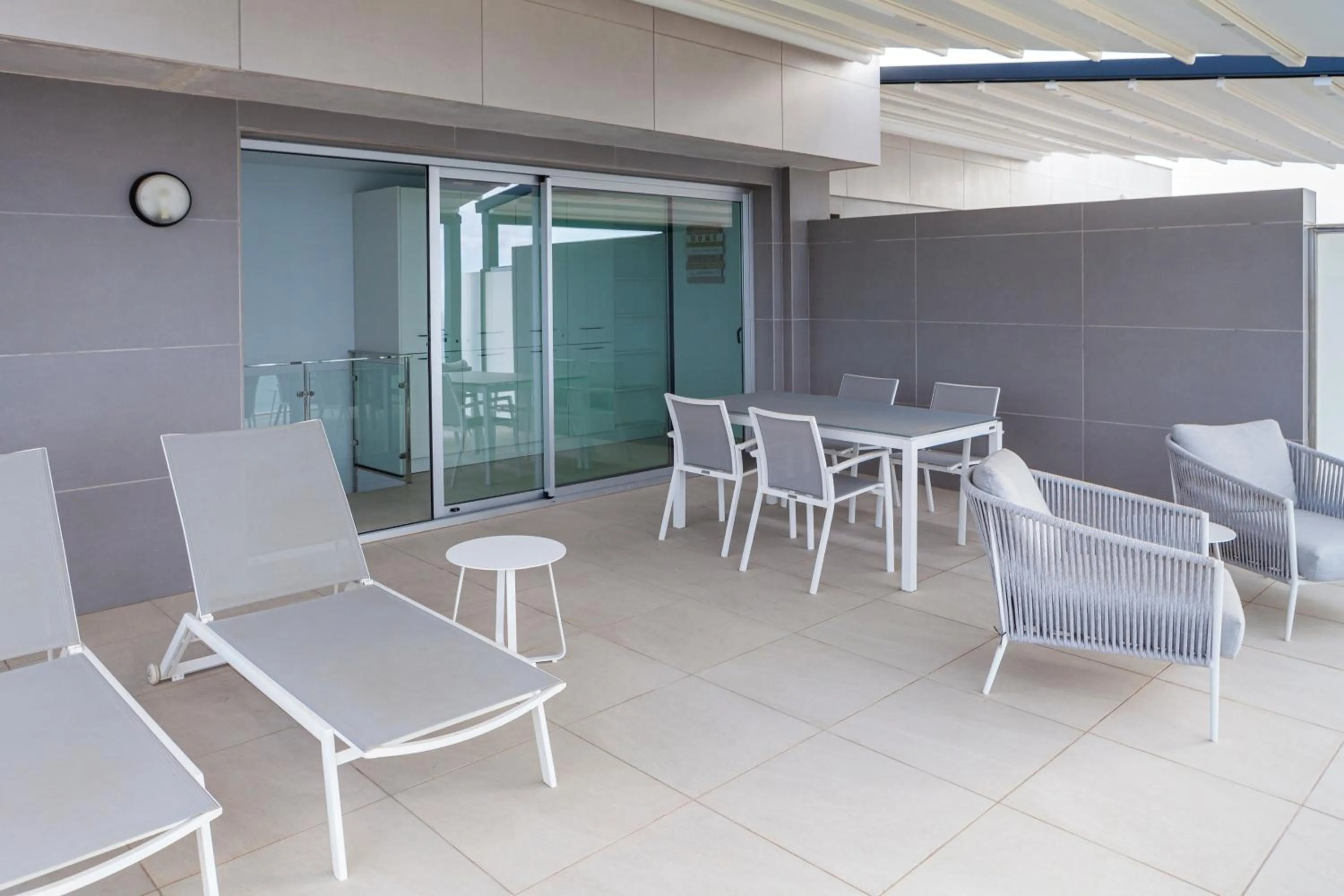 Balcony/Terrace in Blue Line Apartment Hotel - Be Line Group