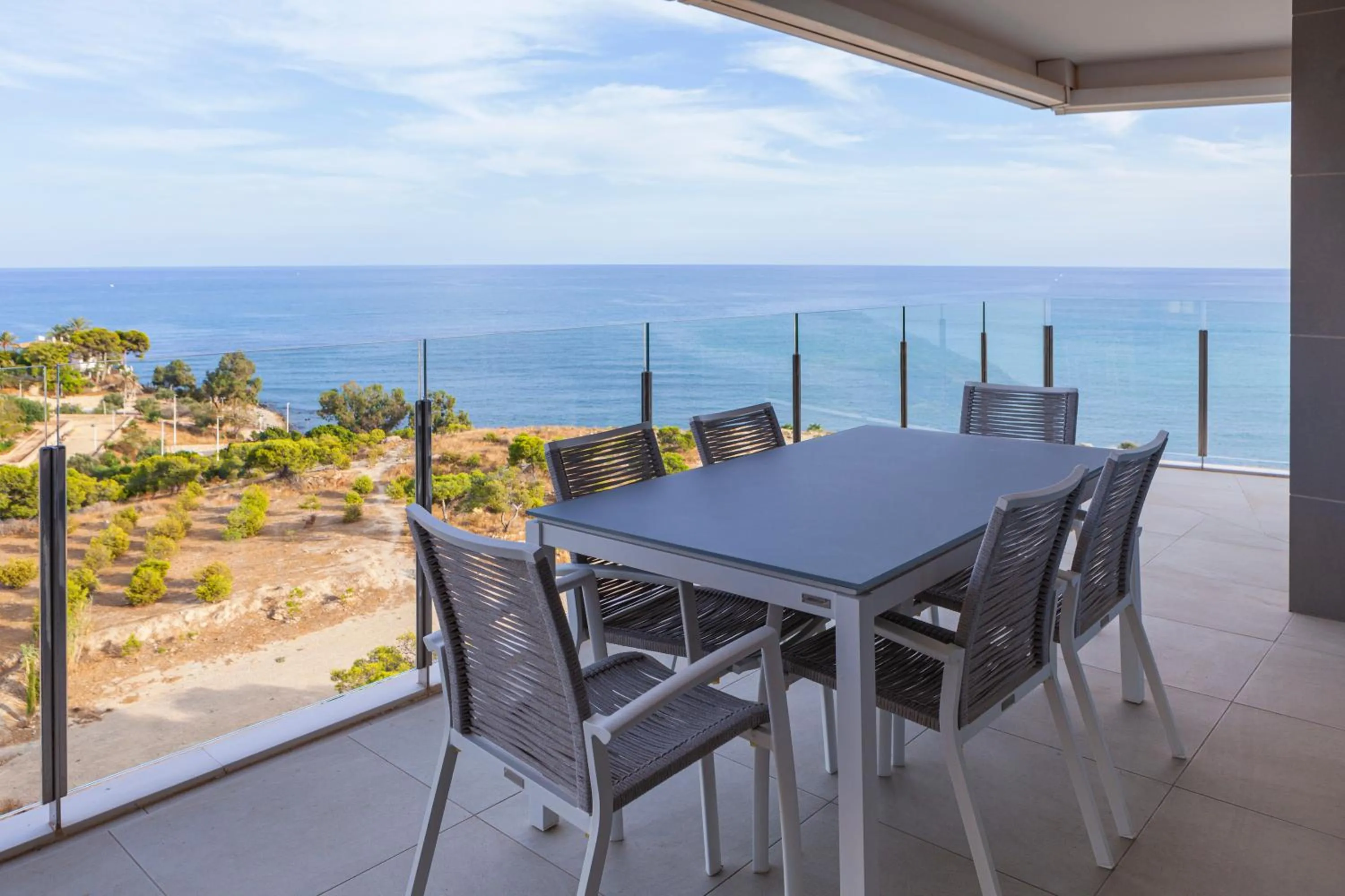 Balcony/Terrace in Blue Line Apartment Hotel - Be Line Group