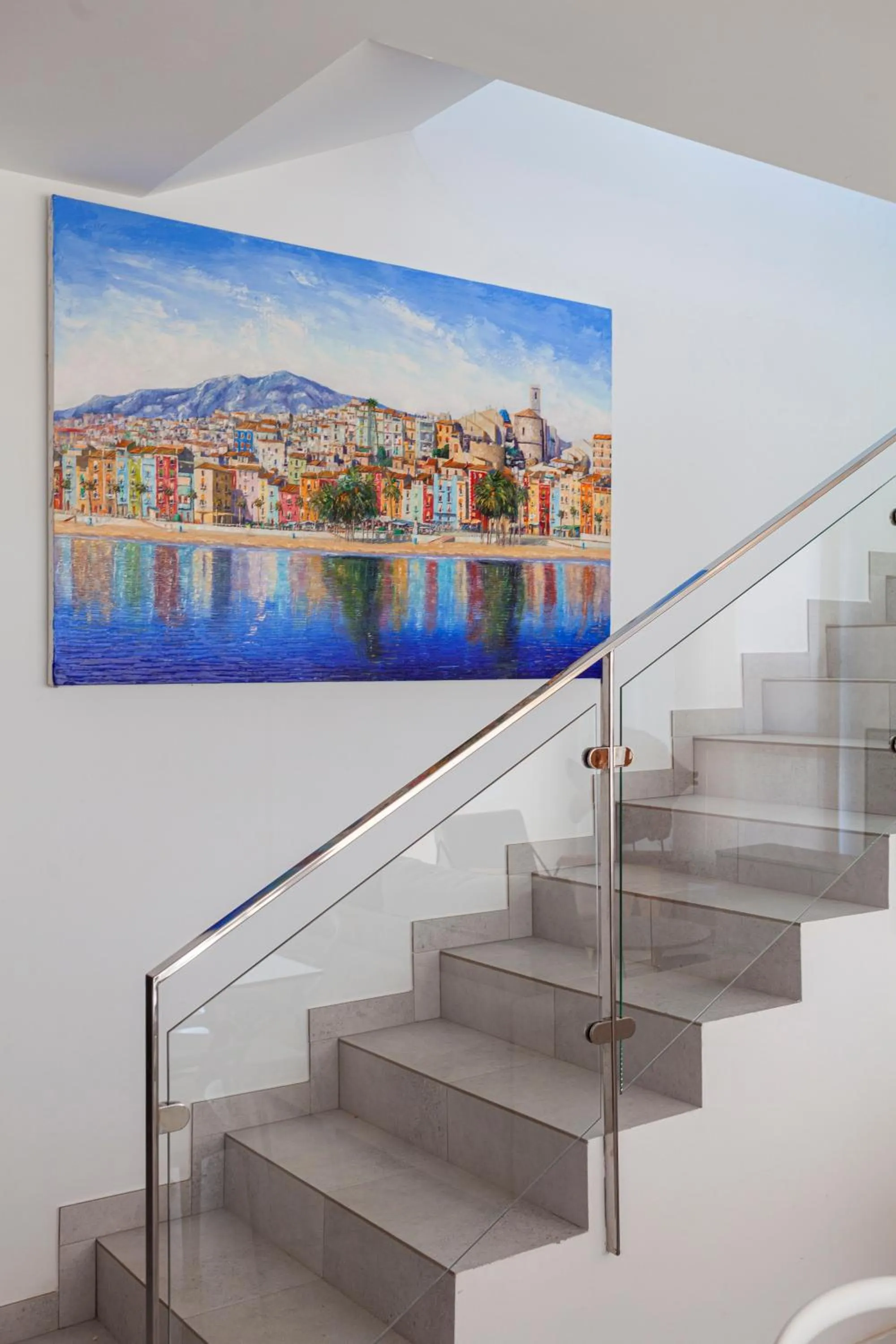 Decorative detail in Blue Line Apartment Hotel - Be Line Group