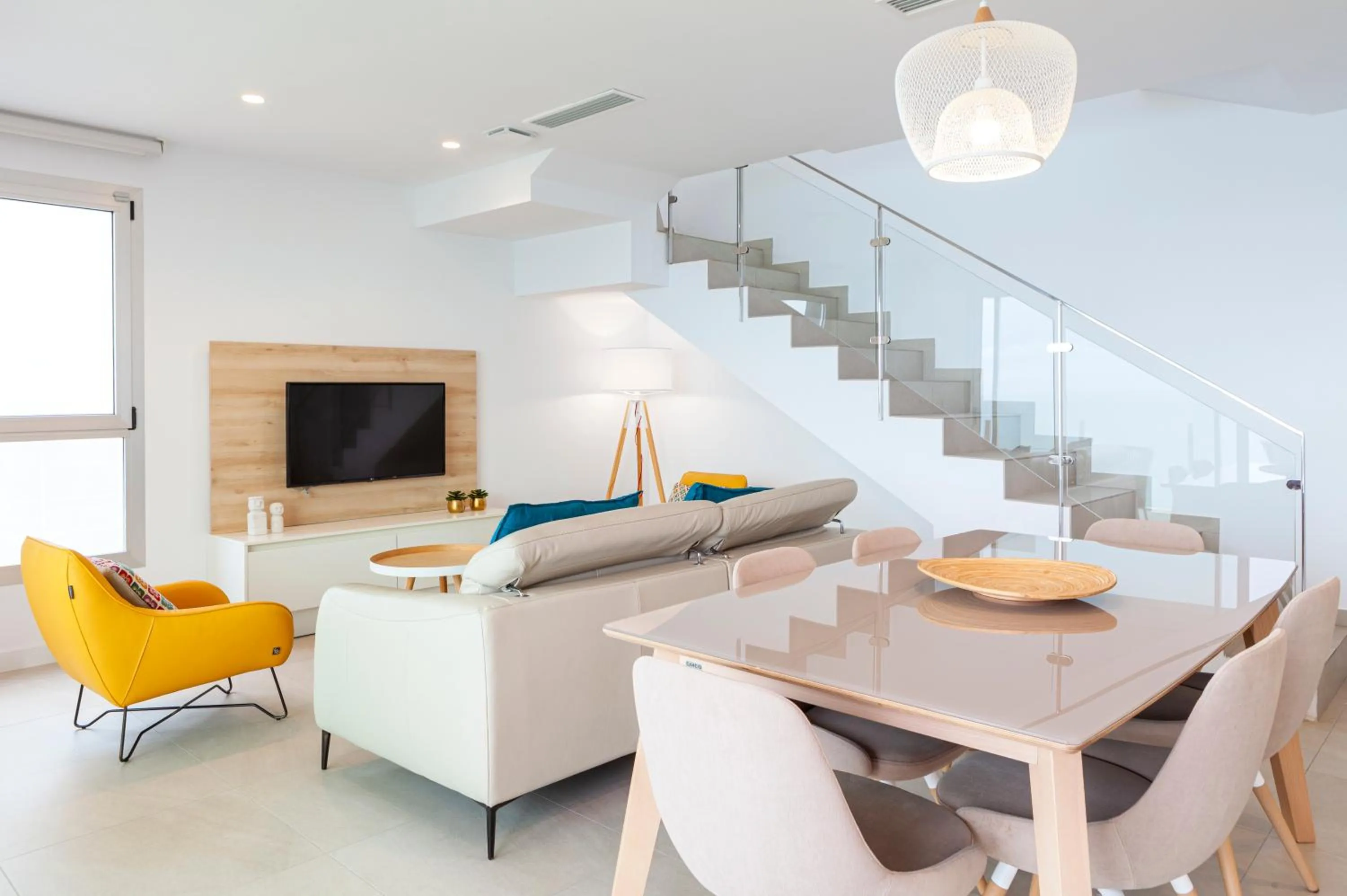 Living room in Blue Line Apartment Hotel - Be Line Group