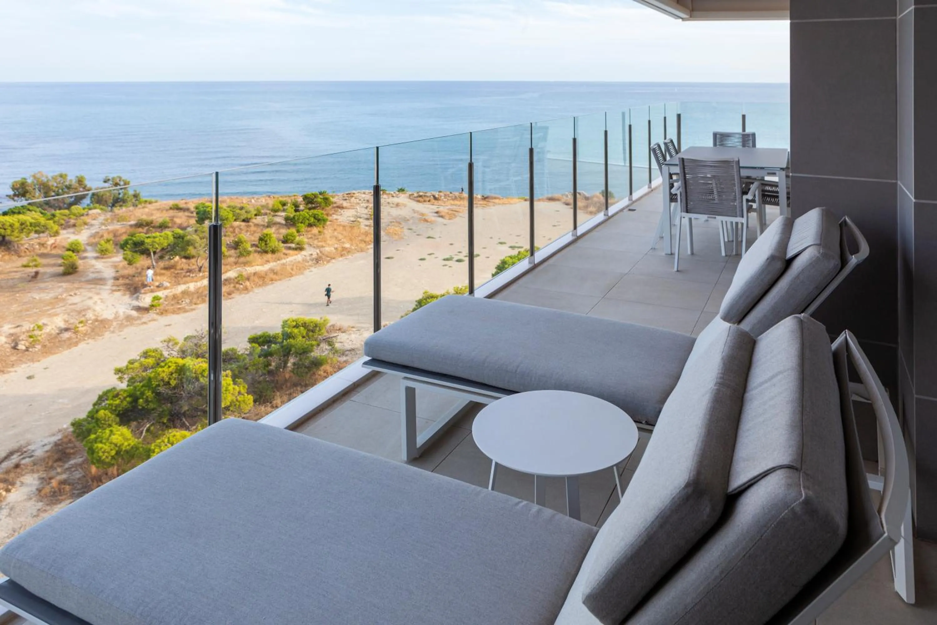 Balcony/Terrace in Blue Line Apartment Hotel - Be Line Group