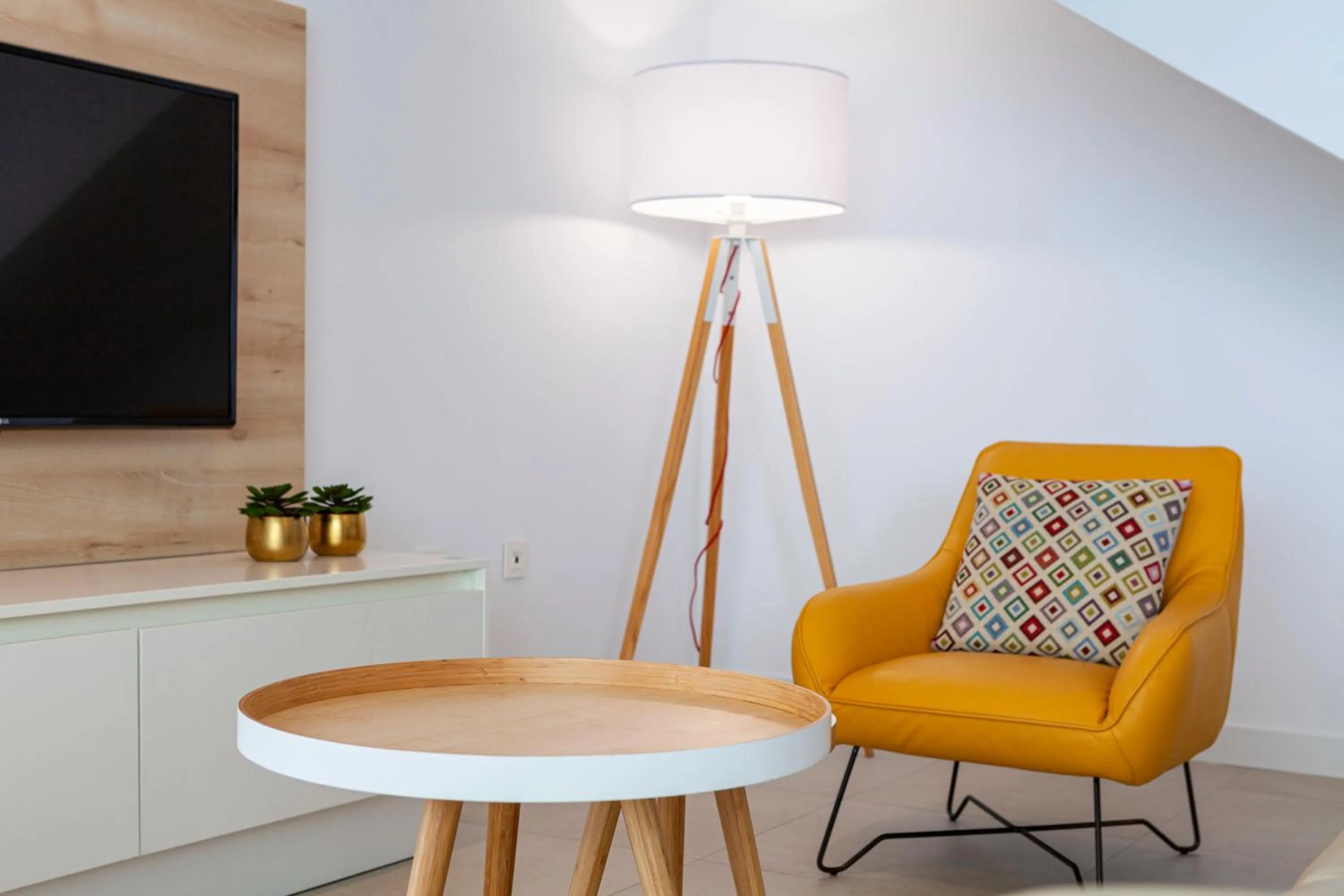 Living room in Blue Line Apartment Hotel - Be Line Group