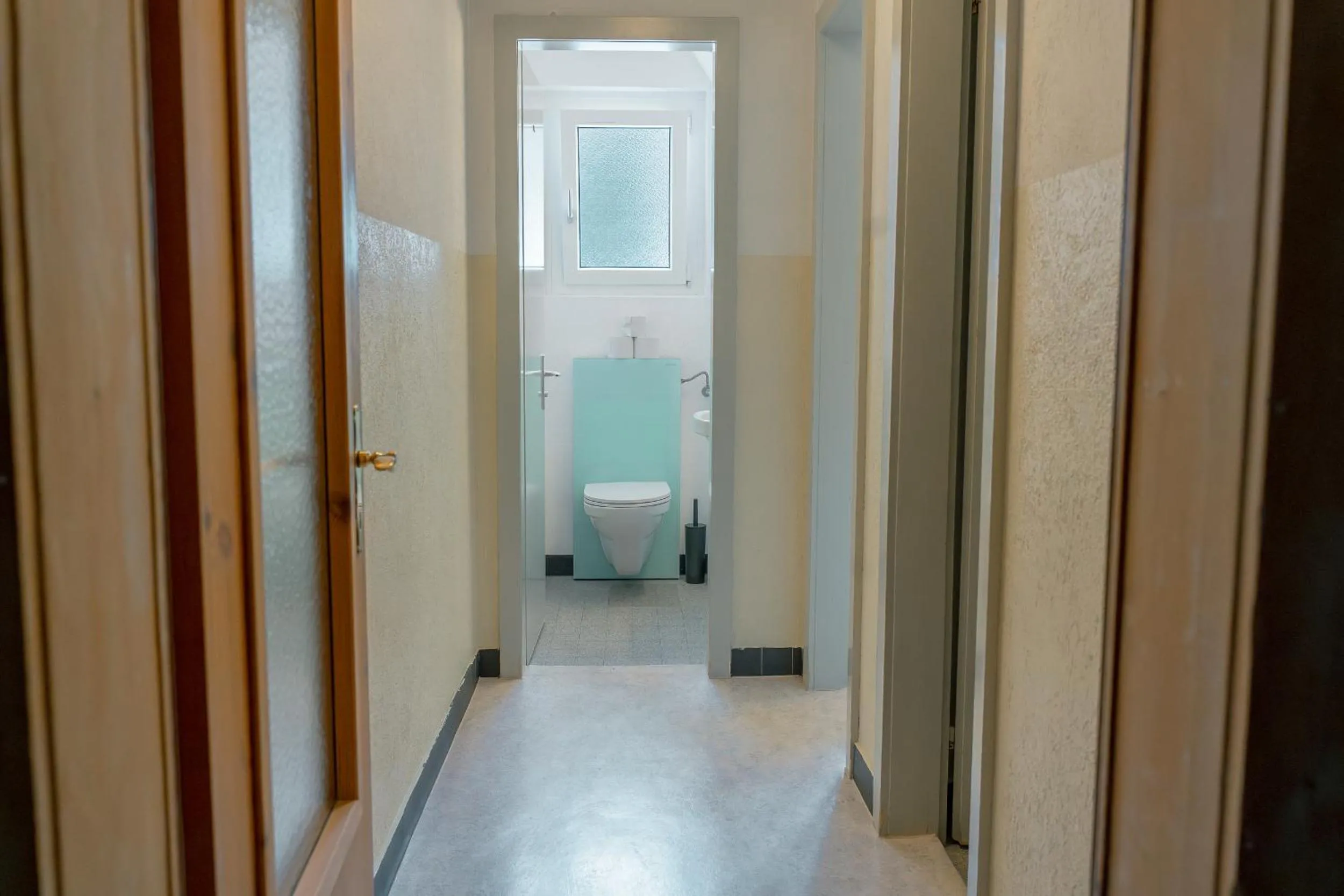 Toilet in Hotel Guidon Zimmer