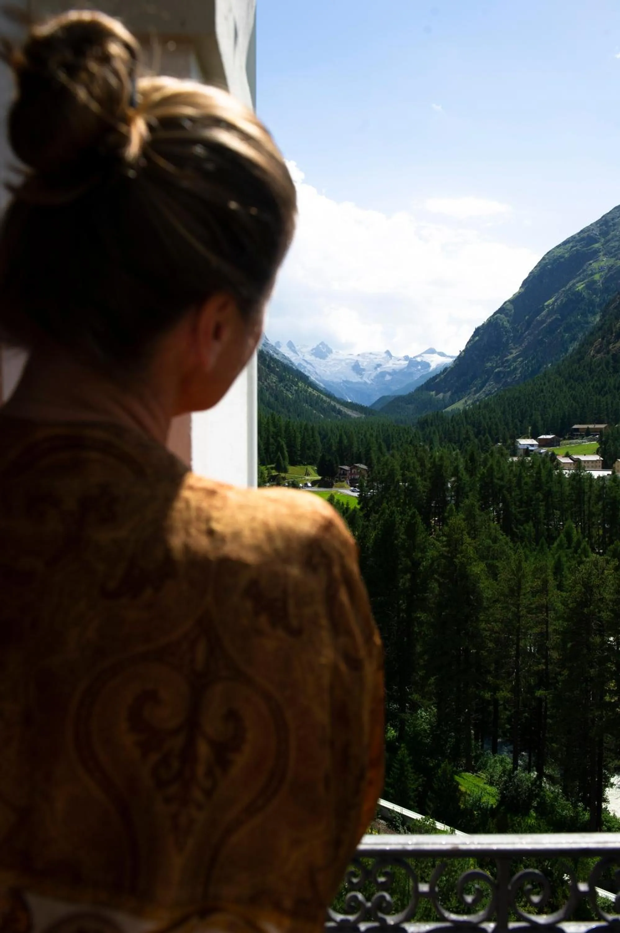 View (from property/room) in Grand Hotel Kronenhof