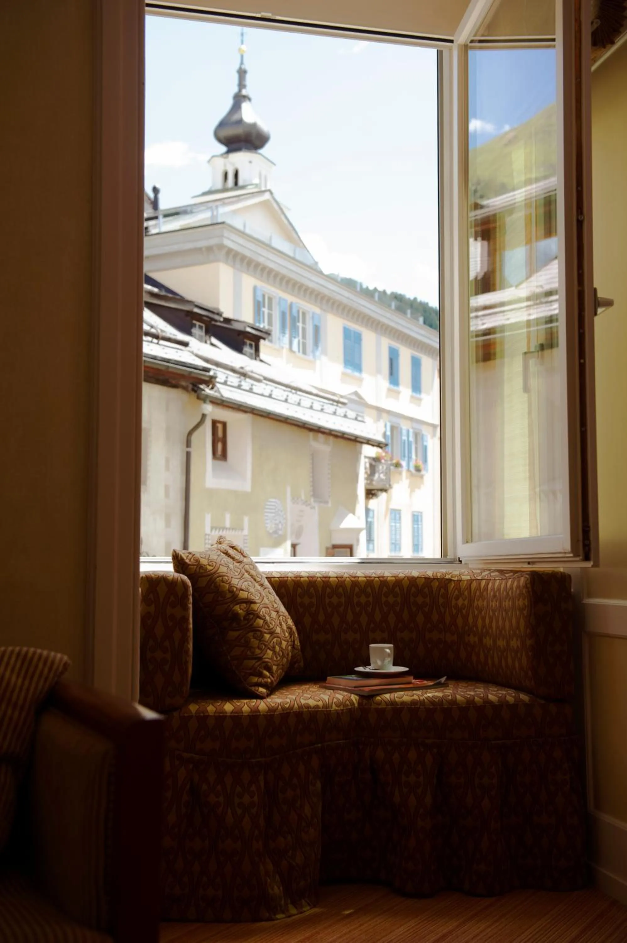 View (from property/room) in Grand Hotel Kronenhof