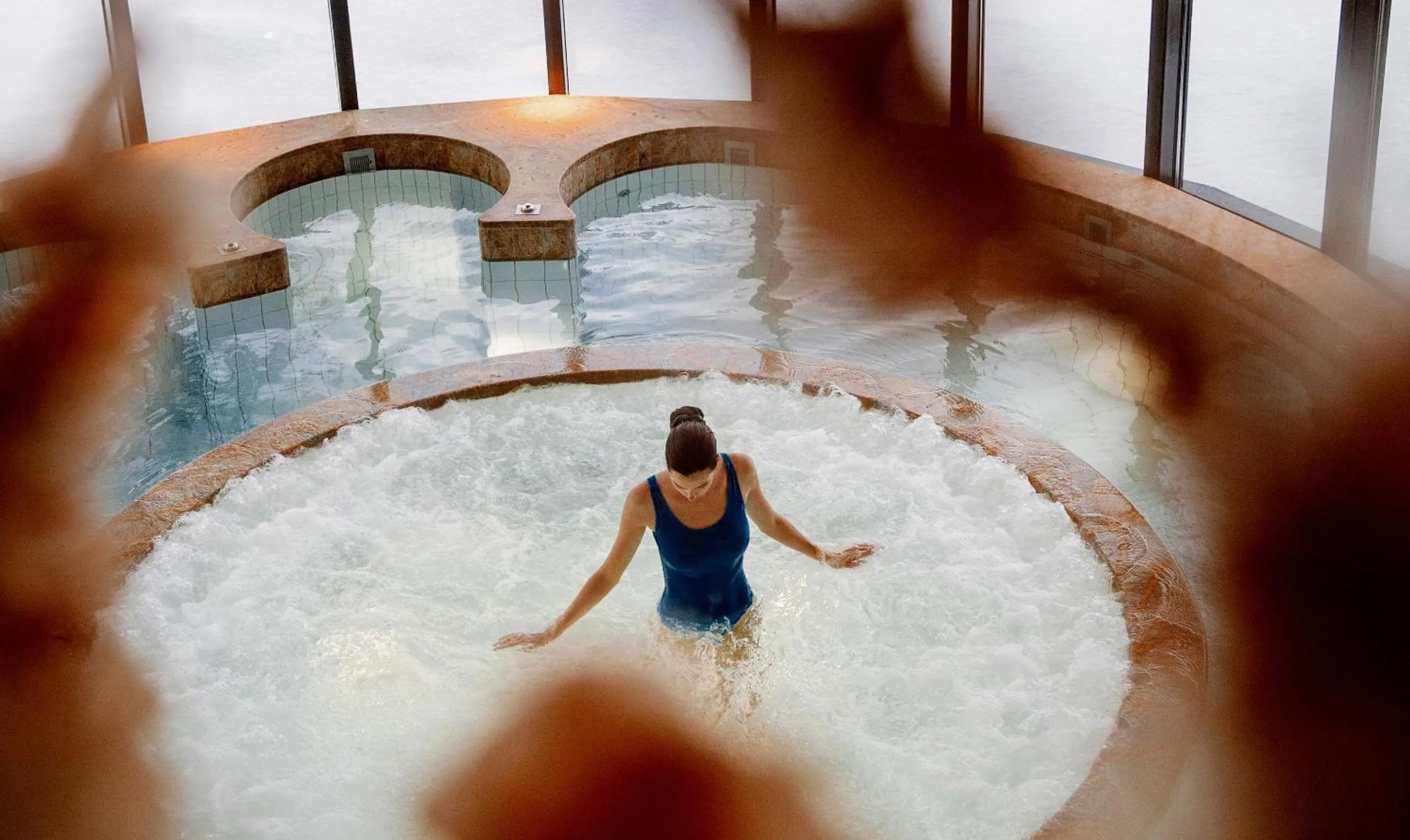 Spa and wellness centre/facilities in Grand Hotel Kronenhof