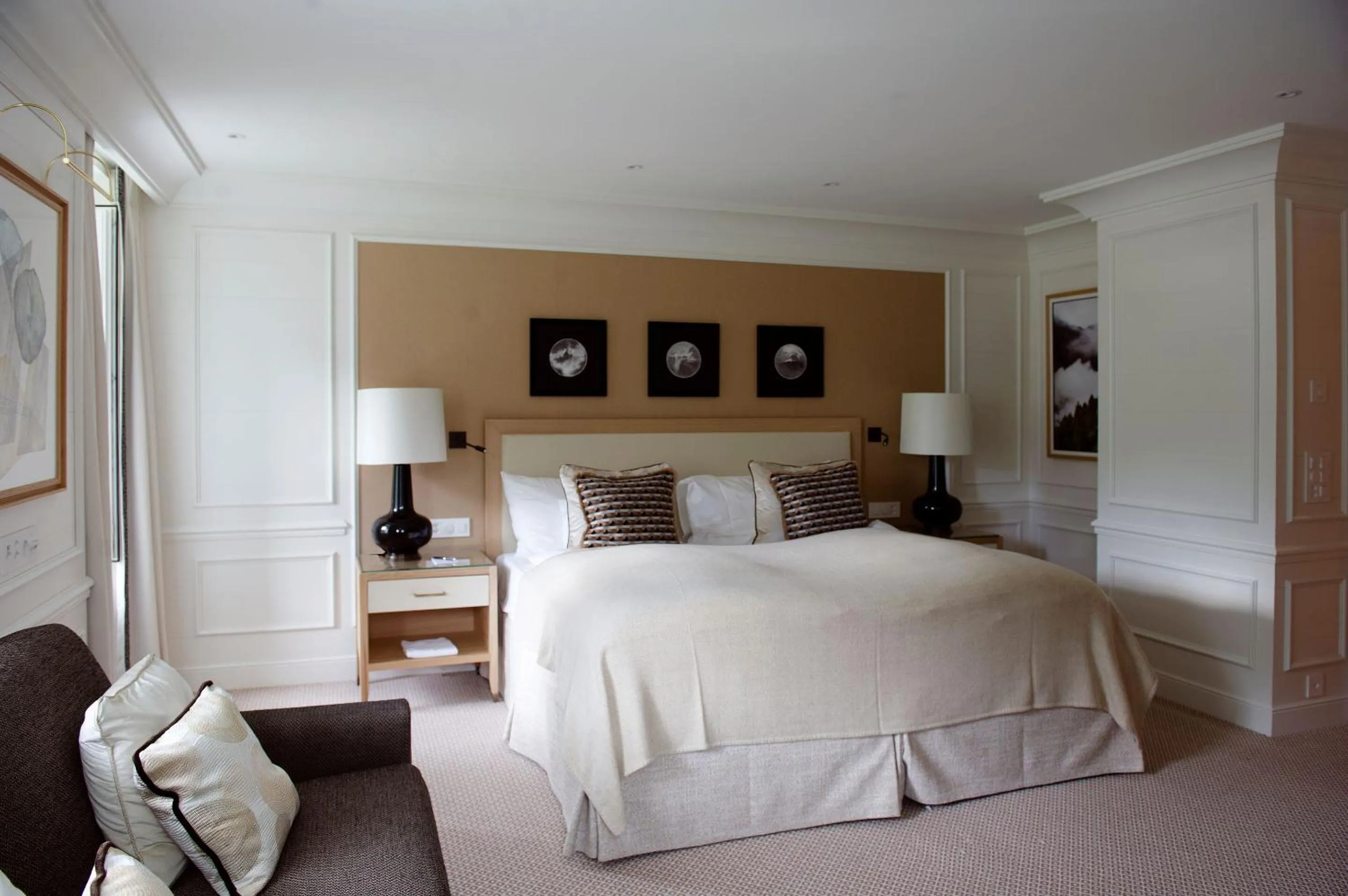 Bedroom, Bed in Grand Hotel Kronenhof