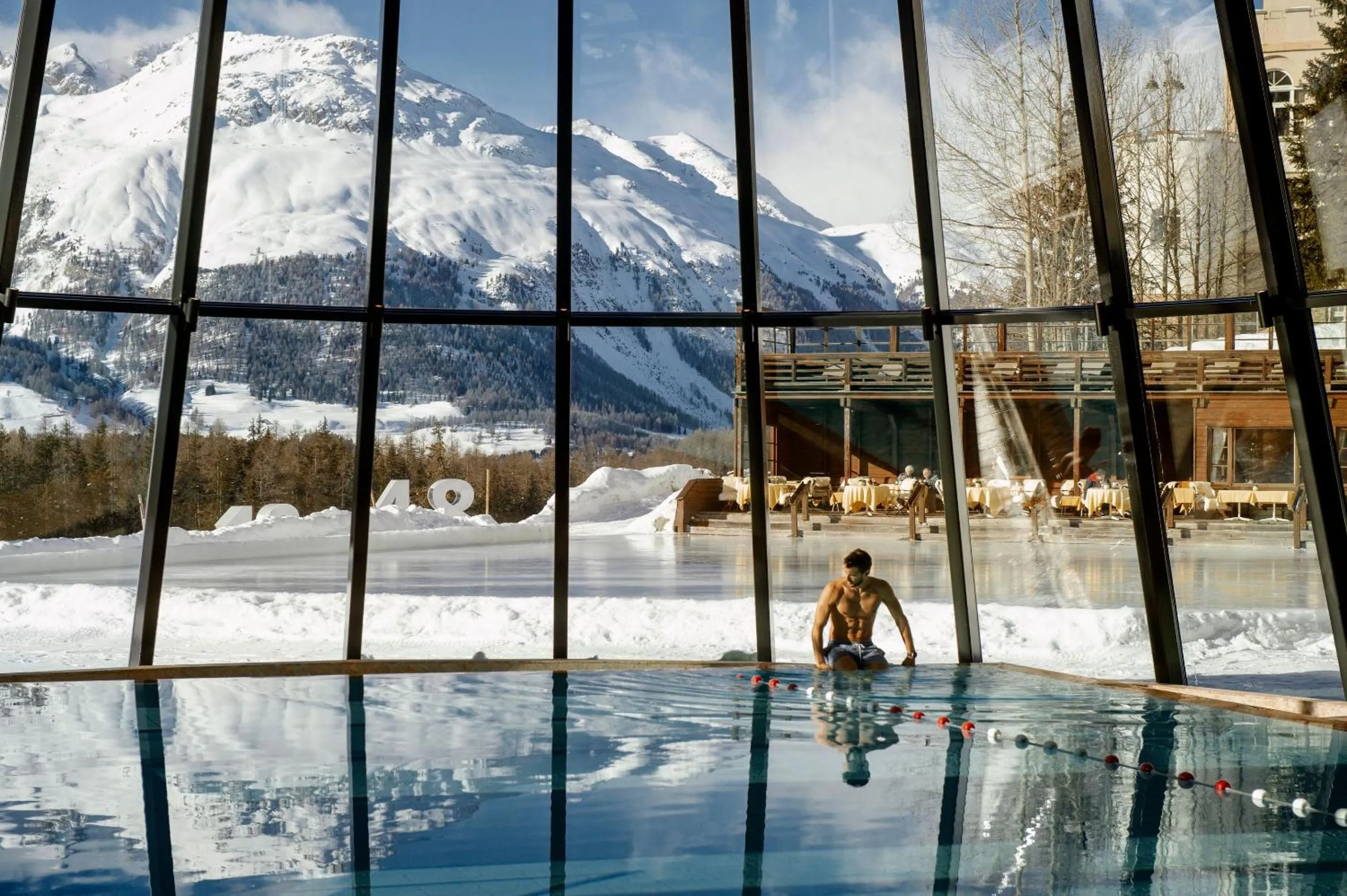 Winter in Grand Hotel Kronenhof