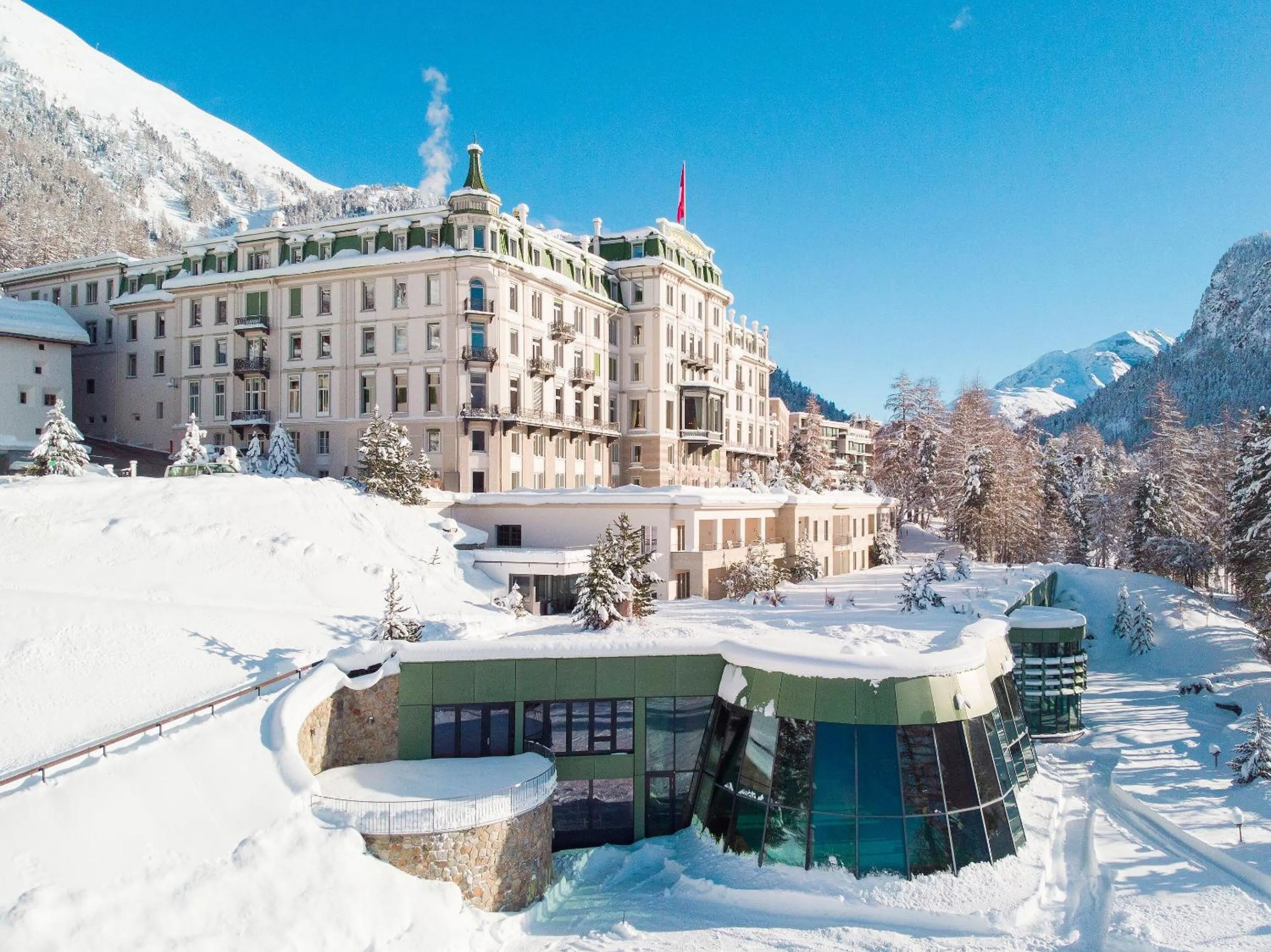 Property building in Grand Hotel Kronenhof
